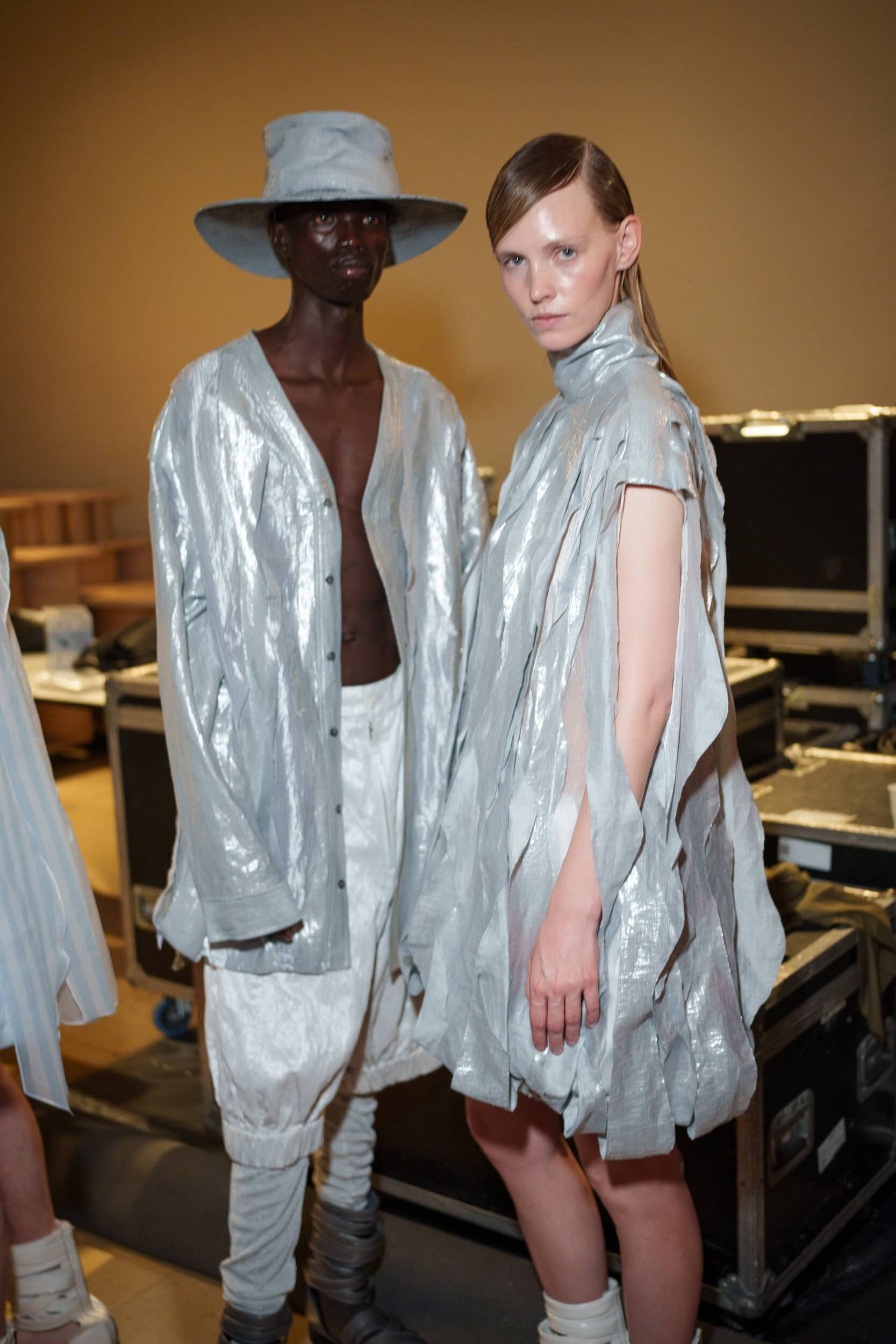 Songzio Spring 2026 Men's Fashion Show Backstage