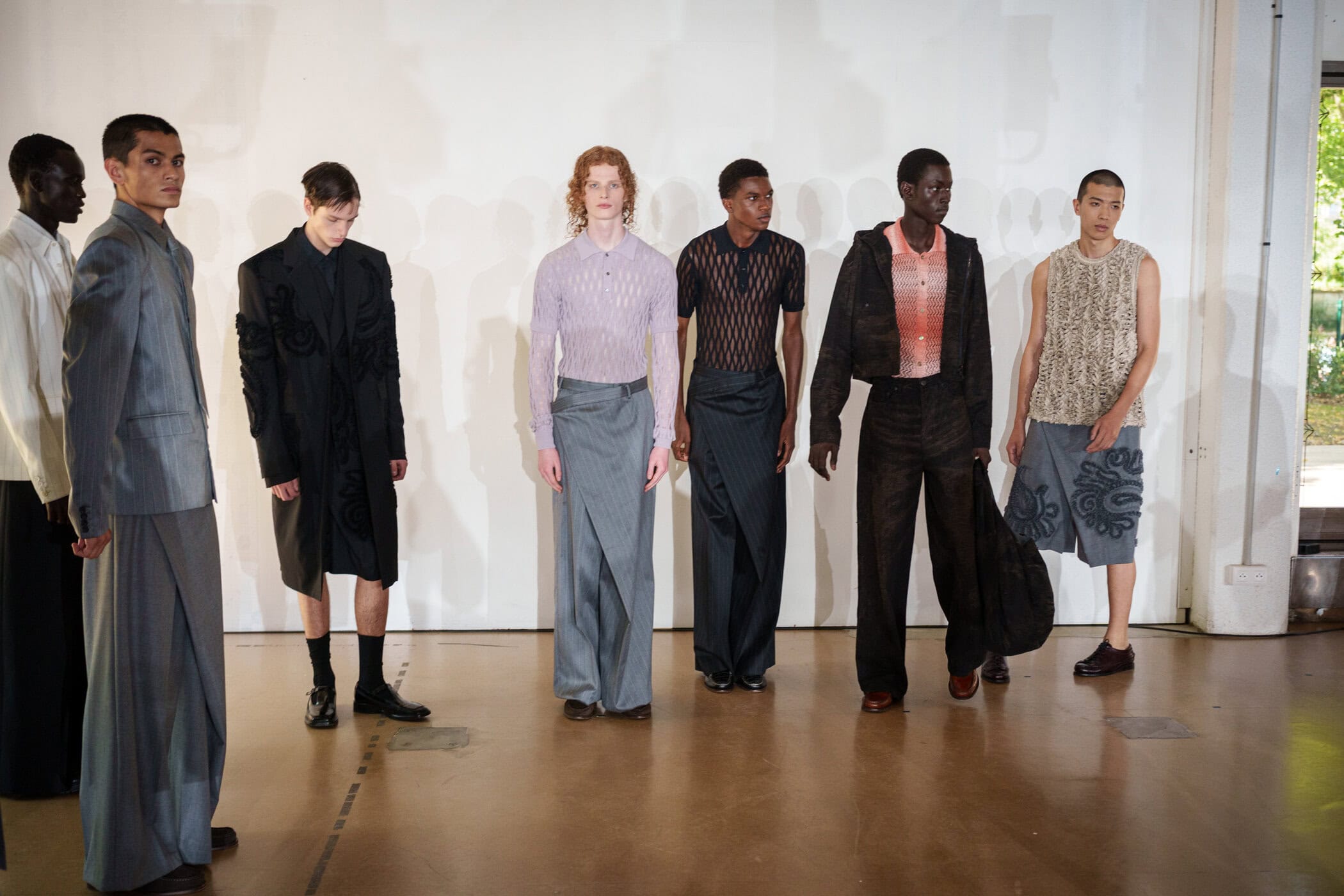 Taakk Spring 2026 Men's Fashion Show Backstage
