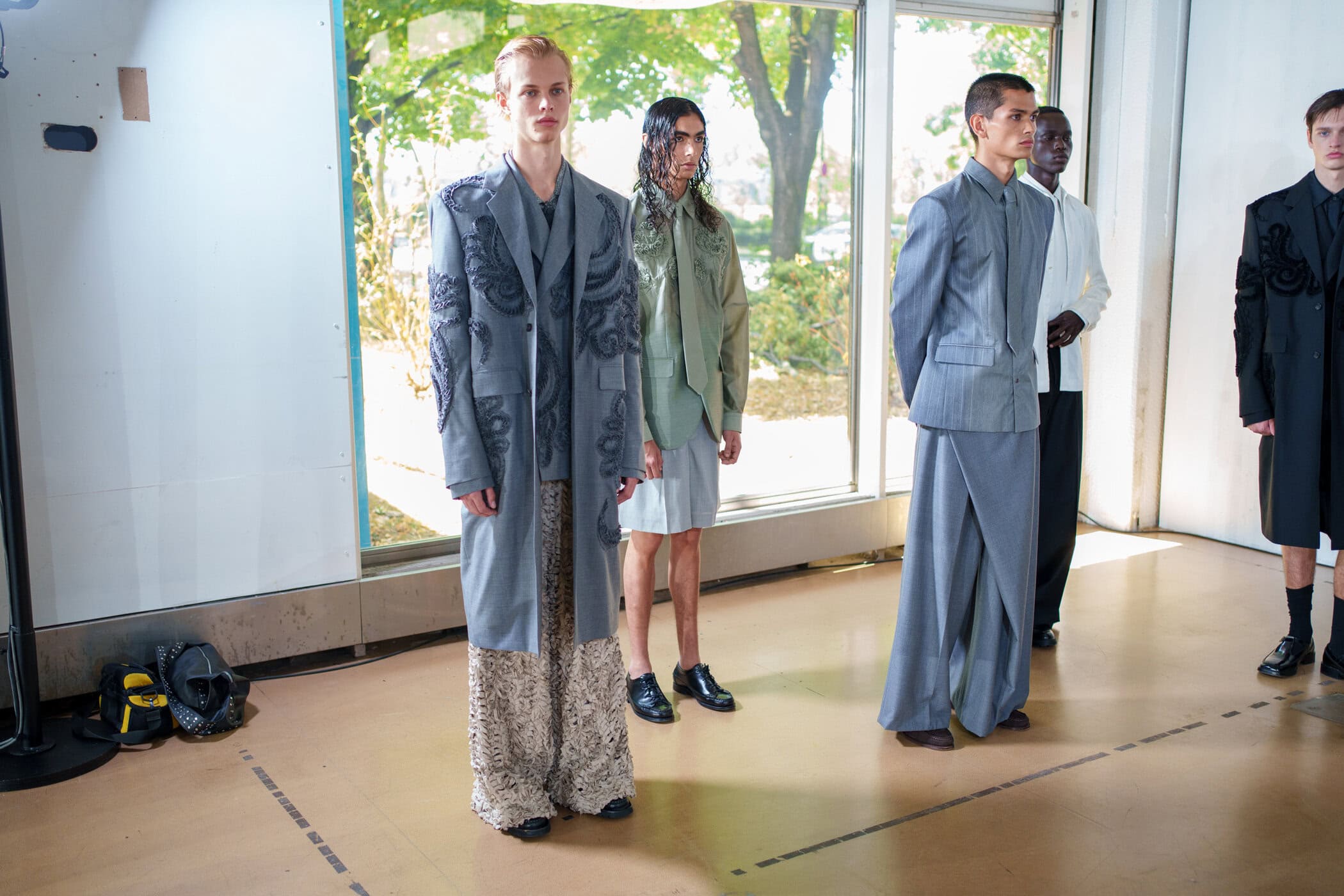 Taakk Spring 2026 Men's Fashion Show Backstage