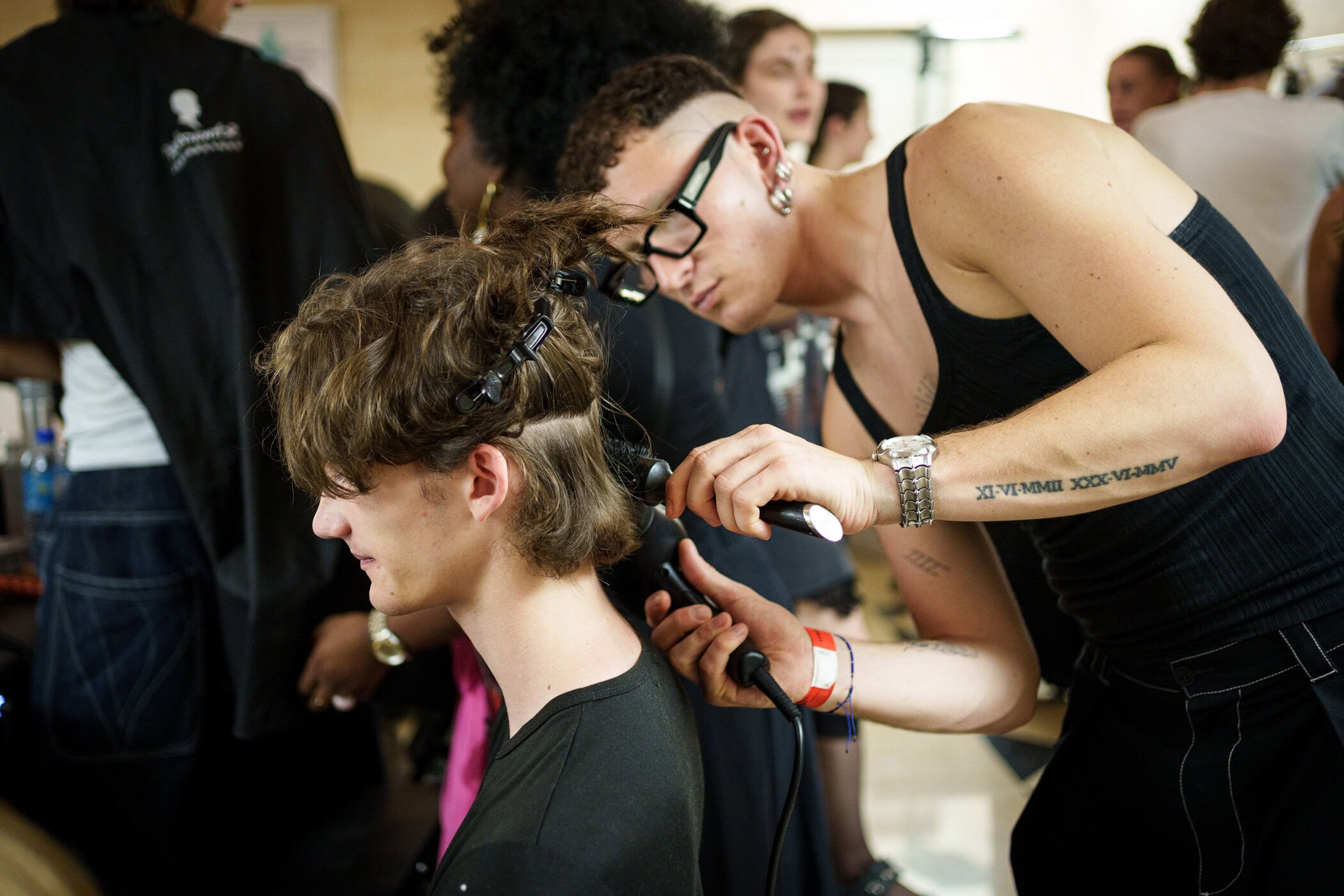 Walter Van Beirendonck Spring 2026 Men's Fashion Show Backstage