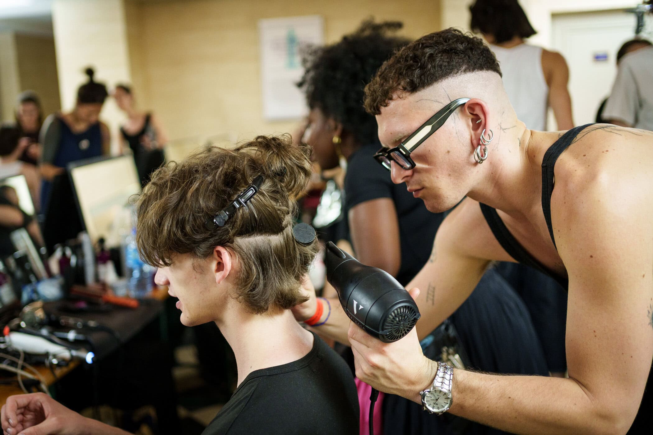 Walter Van Beirendonck Spring 2026 Men's Fashion Show Backstage