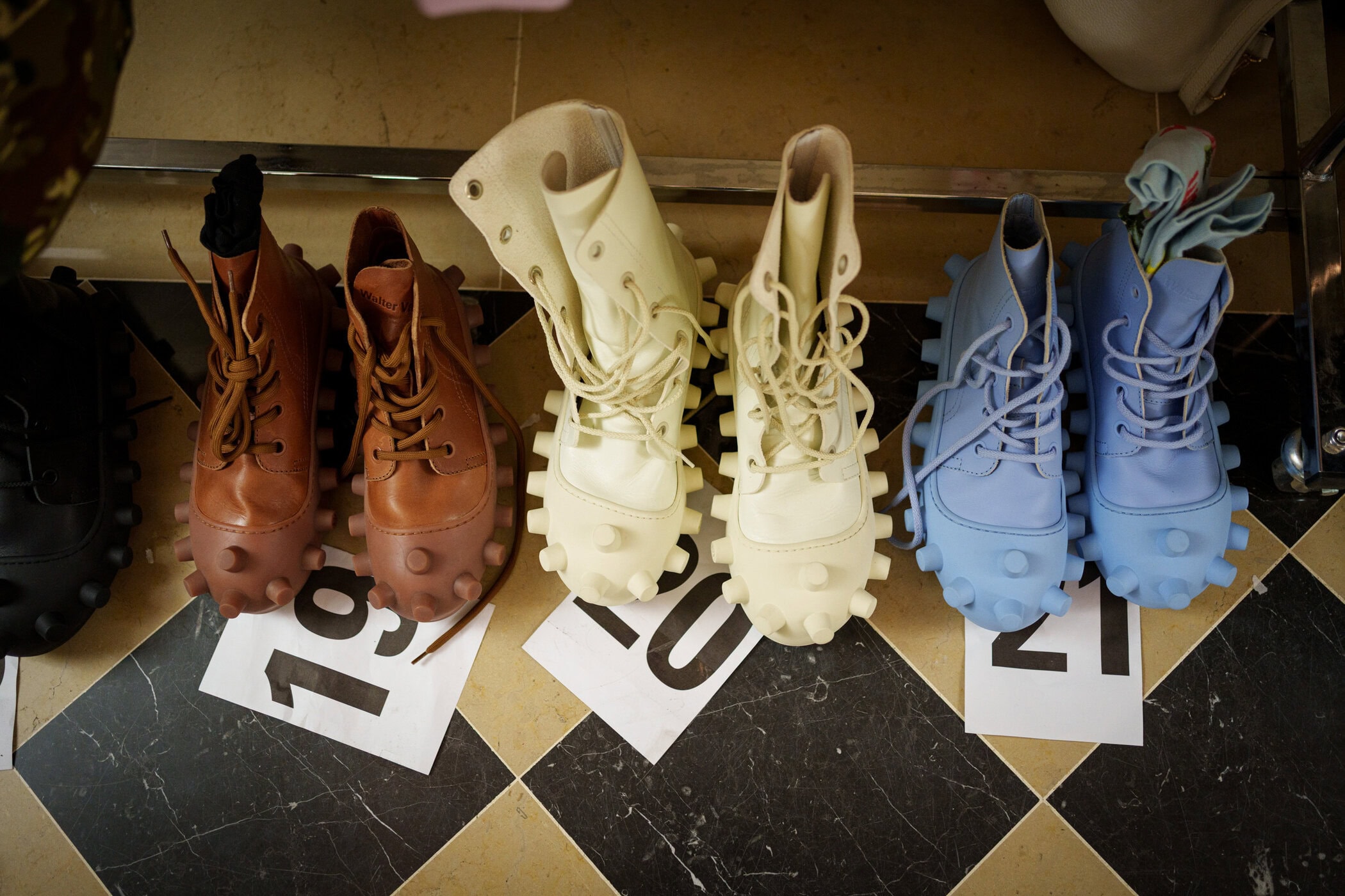 Walter Van Beirendonck Spring 2026 Men's Fashion Show Backstage