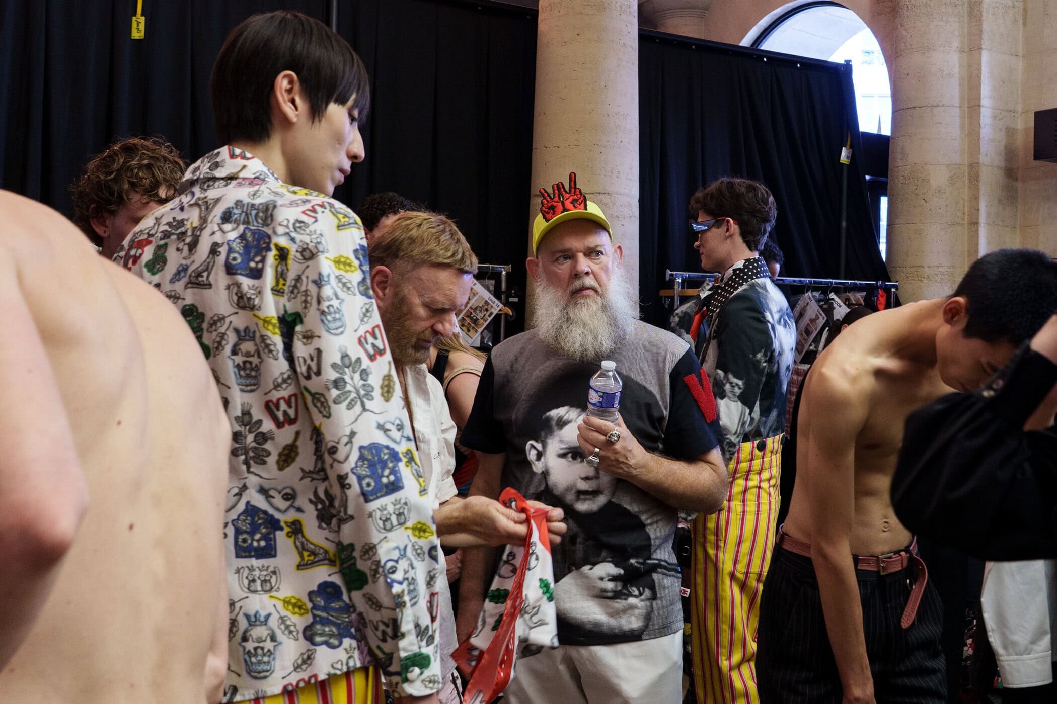 Walter Van Beirendonck Spring 2026 Men's Fashion Show Backstage