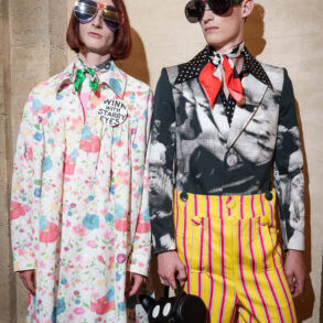 Walter Van Beirendonck Spring 2026 Men's Fashion Show Backstage