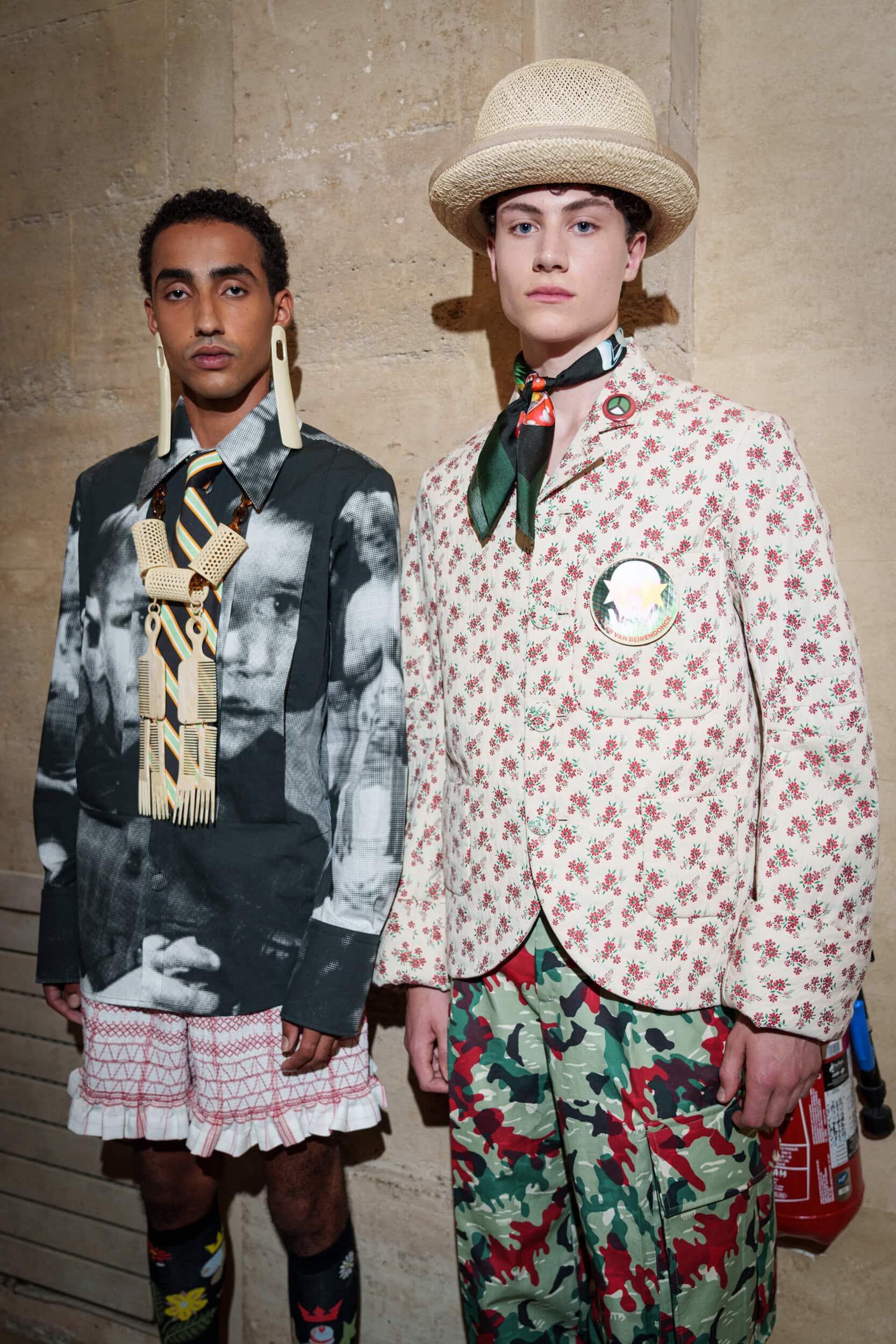 Walter Van Beirendonck Spring 2026 Men's Fashion Show Backstage