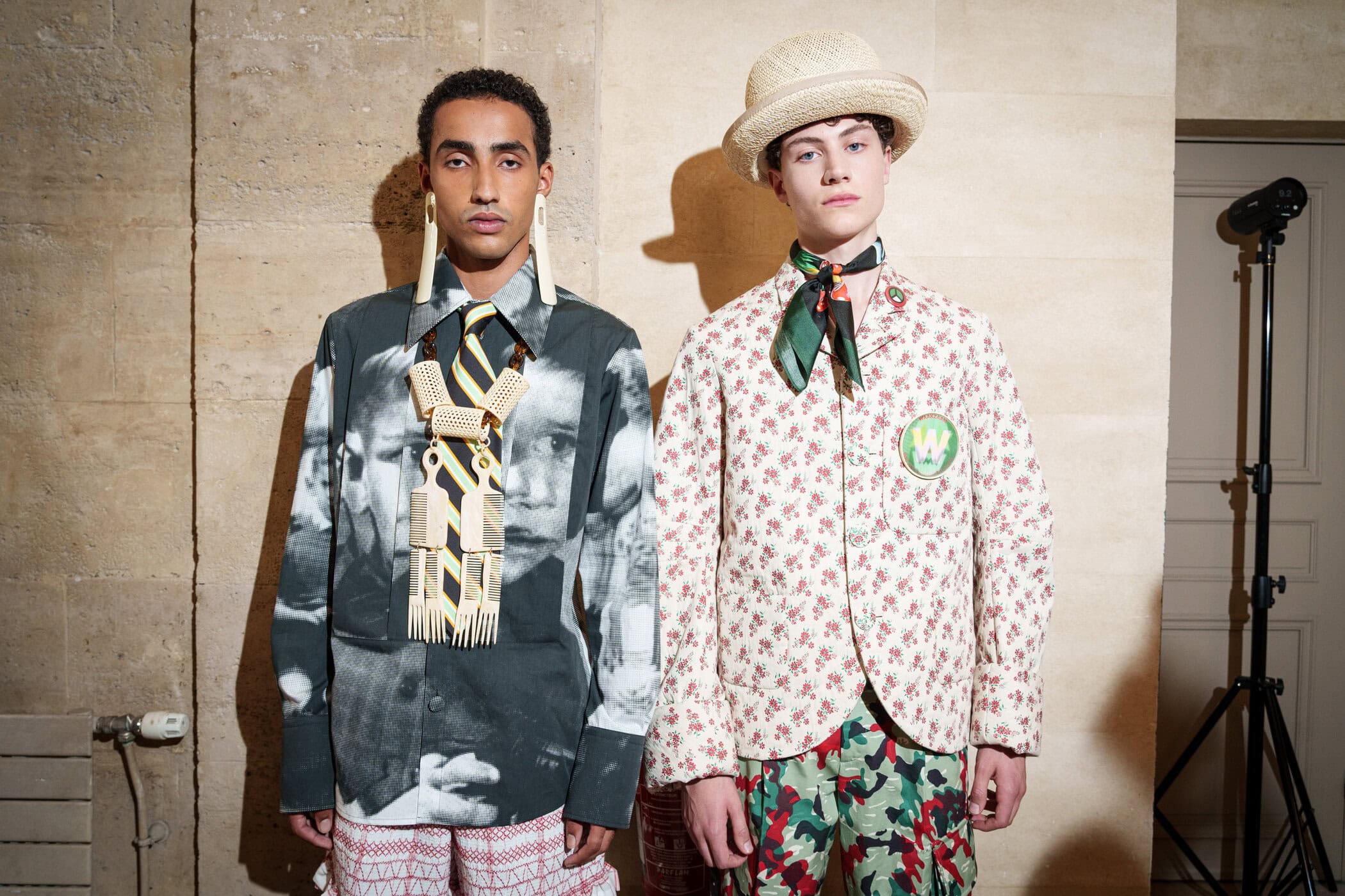 Walter Van Beirendonck Spring 2026 Men's Fashion Show Backstage
