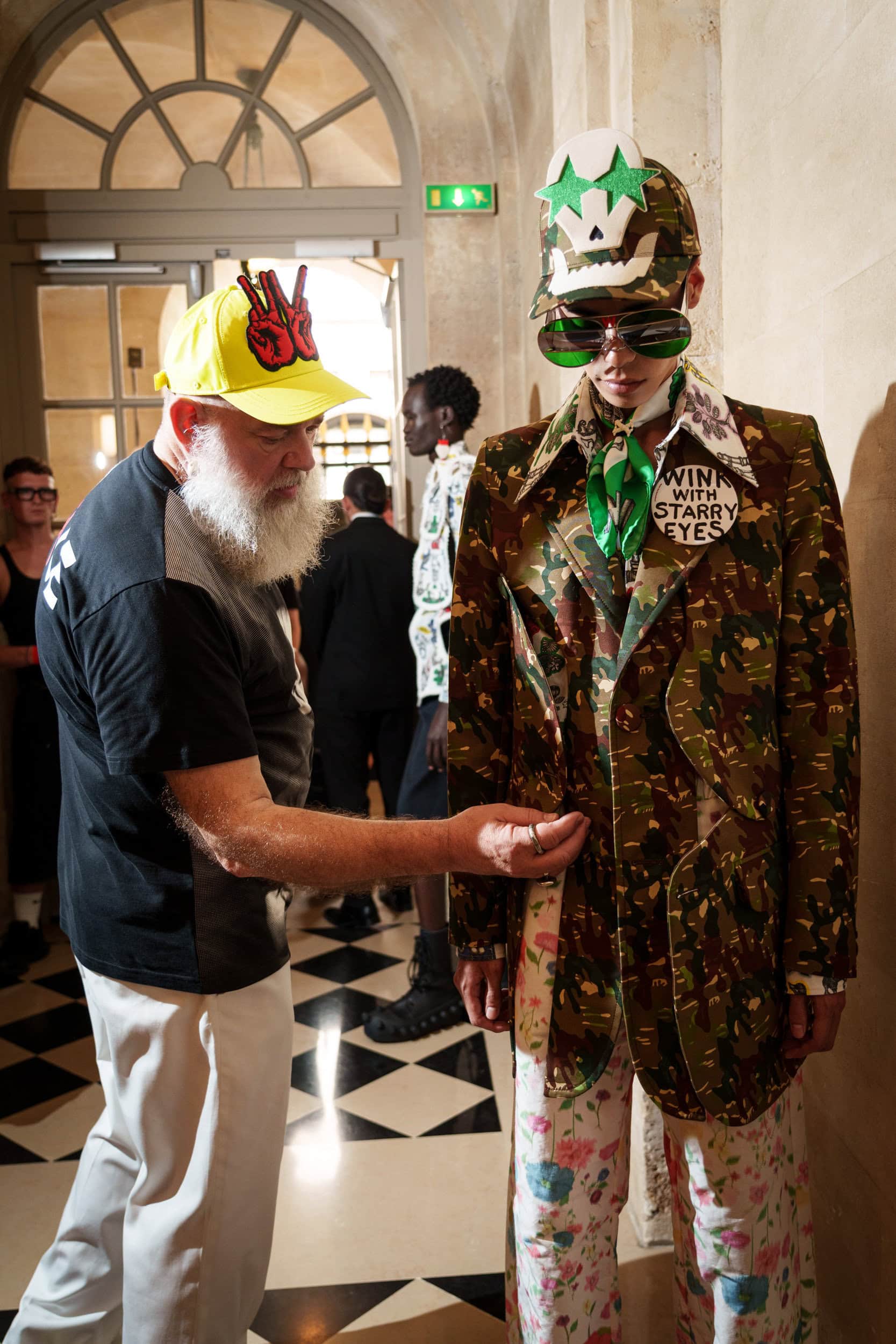 Walter Van Beirendonck Spring 2026 Men's Fashion Show Backstage