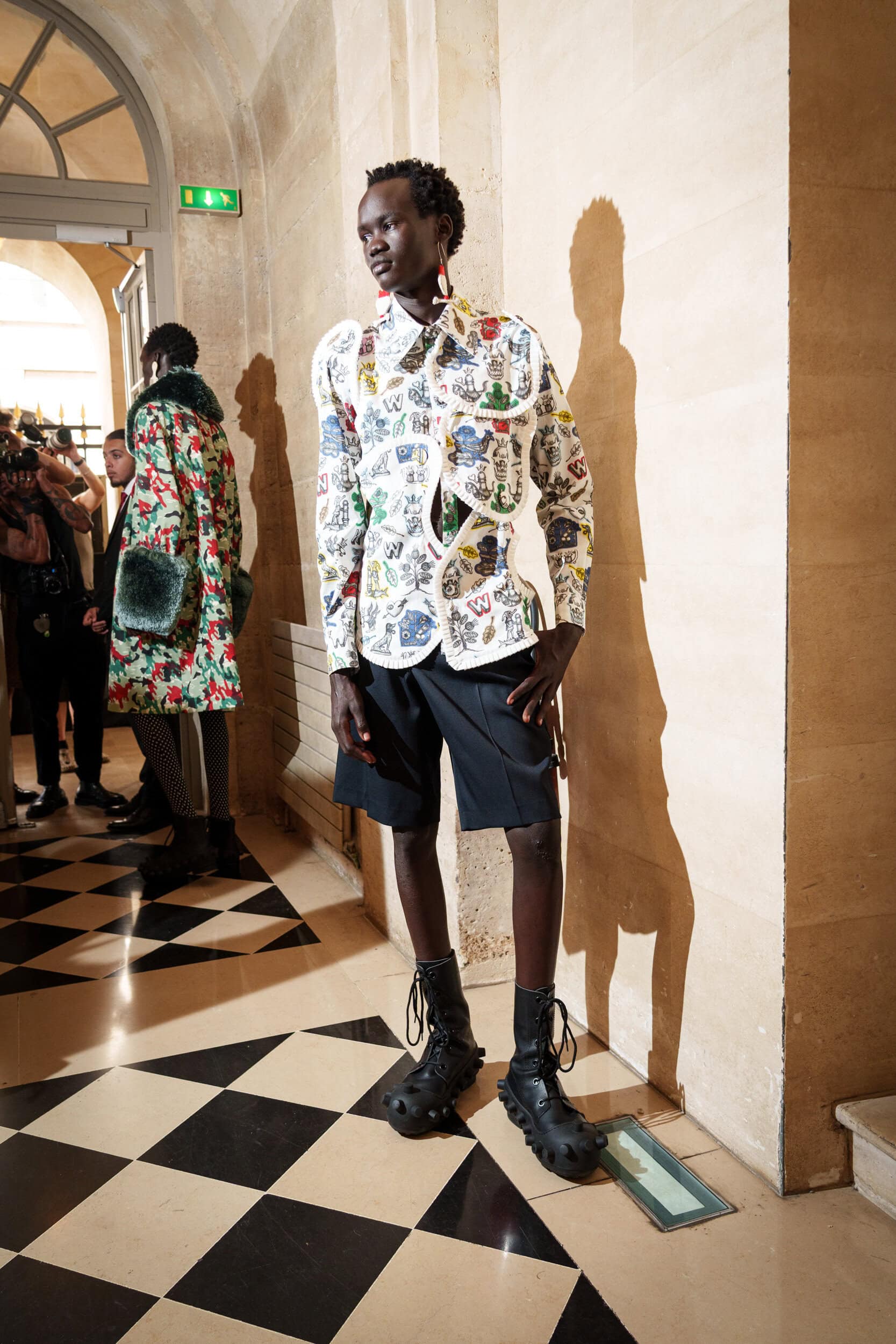 Walter Van Beirendonck Spring 2026 Men's Fashion Show Backstage