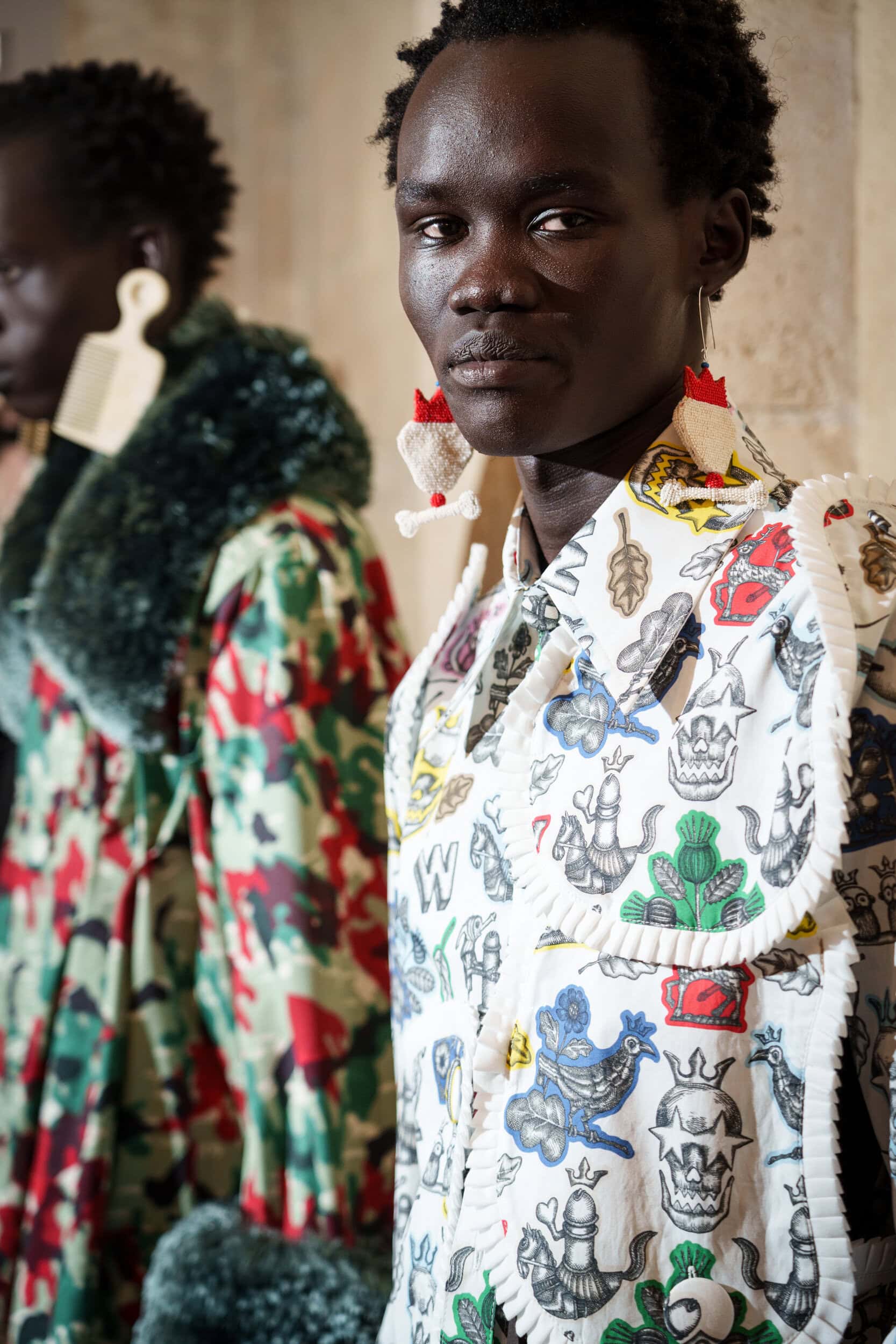 Walter Van Beirendonck Spring 2026 Men's Fashion Show Backstage