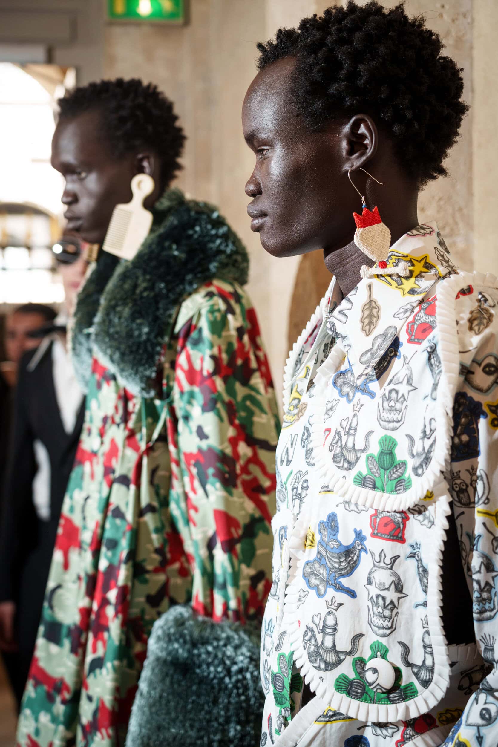 Walter Van Beirendonck Spring 2026 Men's Fashion Show Backstage