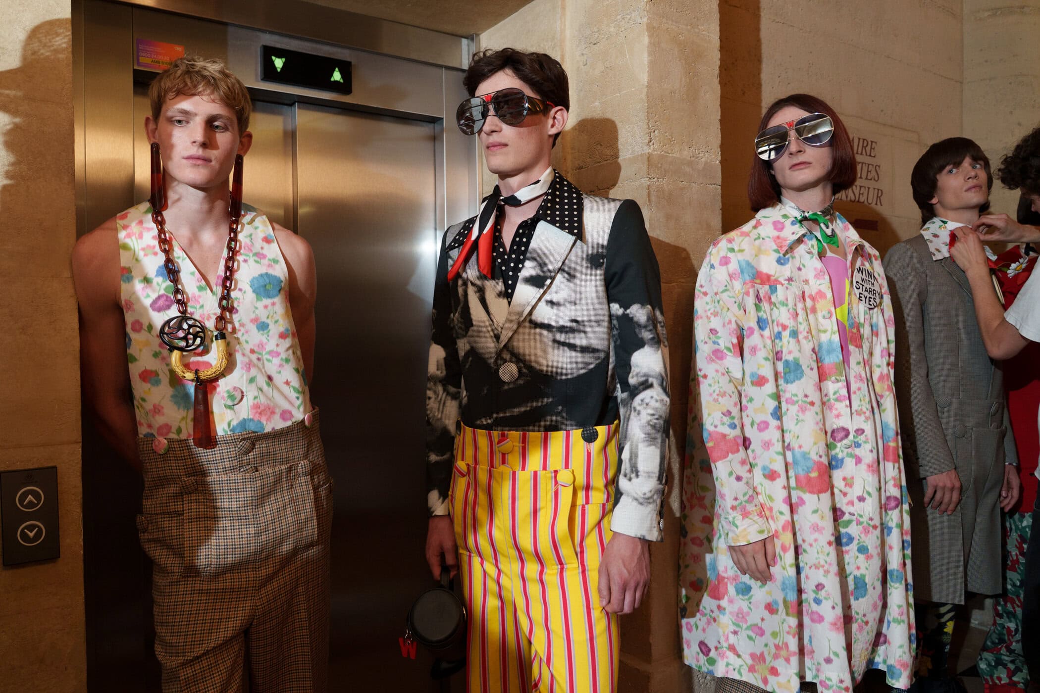 Walter Van Beirendonck Spring 2026 Men's Fashion Show Backstage