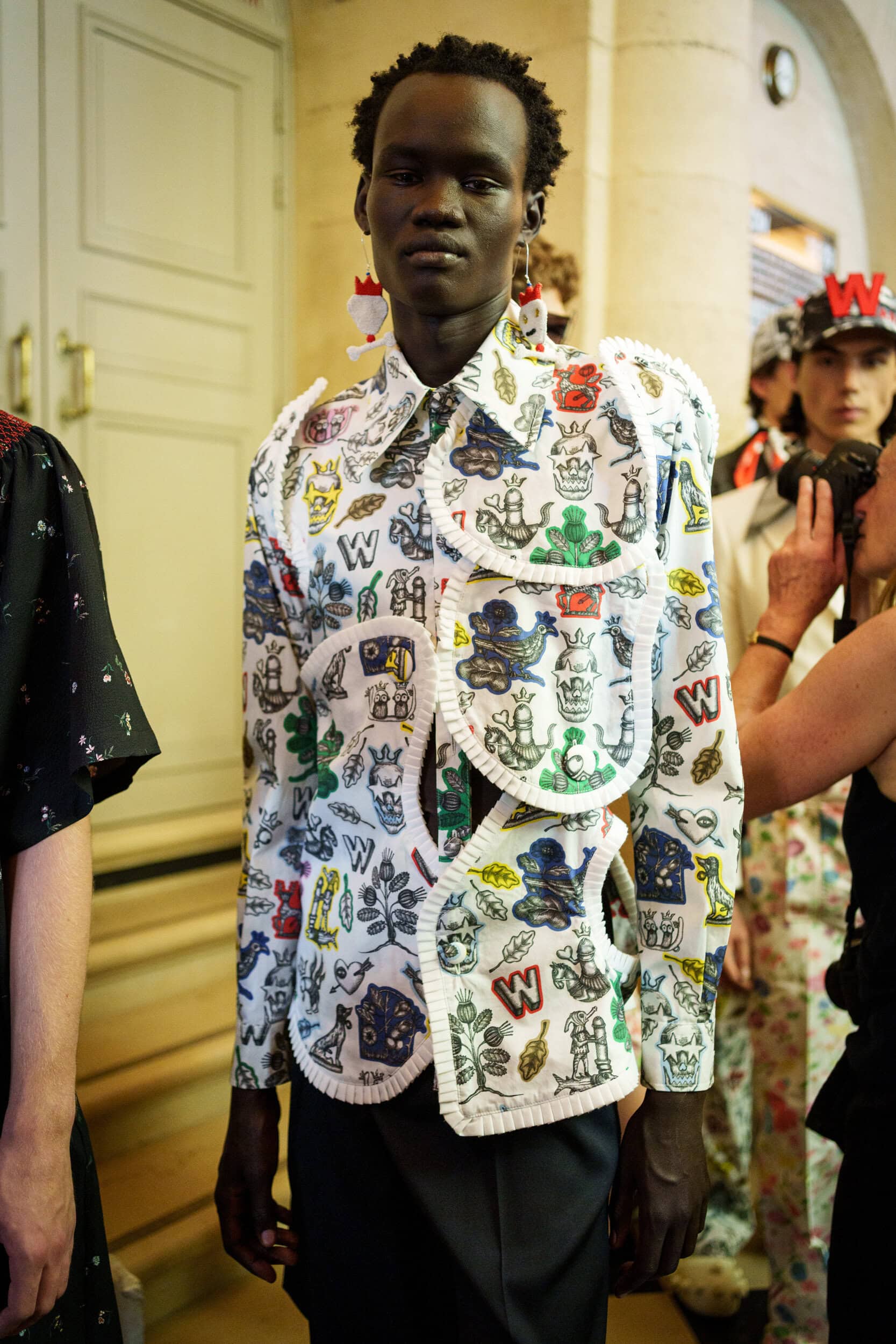 Walter Van Beirendonck Spring 2026 Men's Fashion Show Backstage
