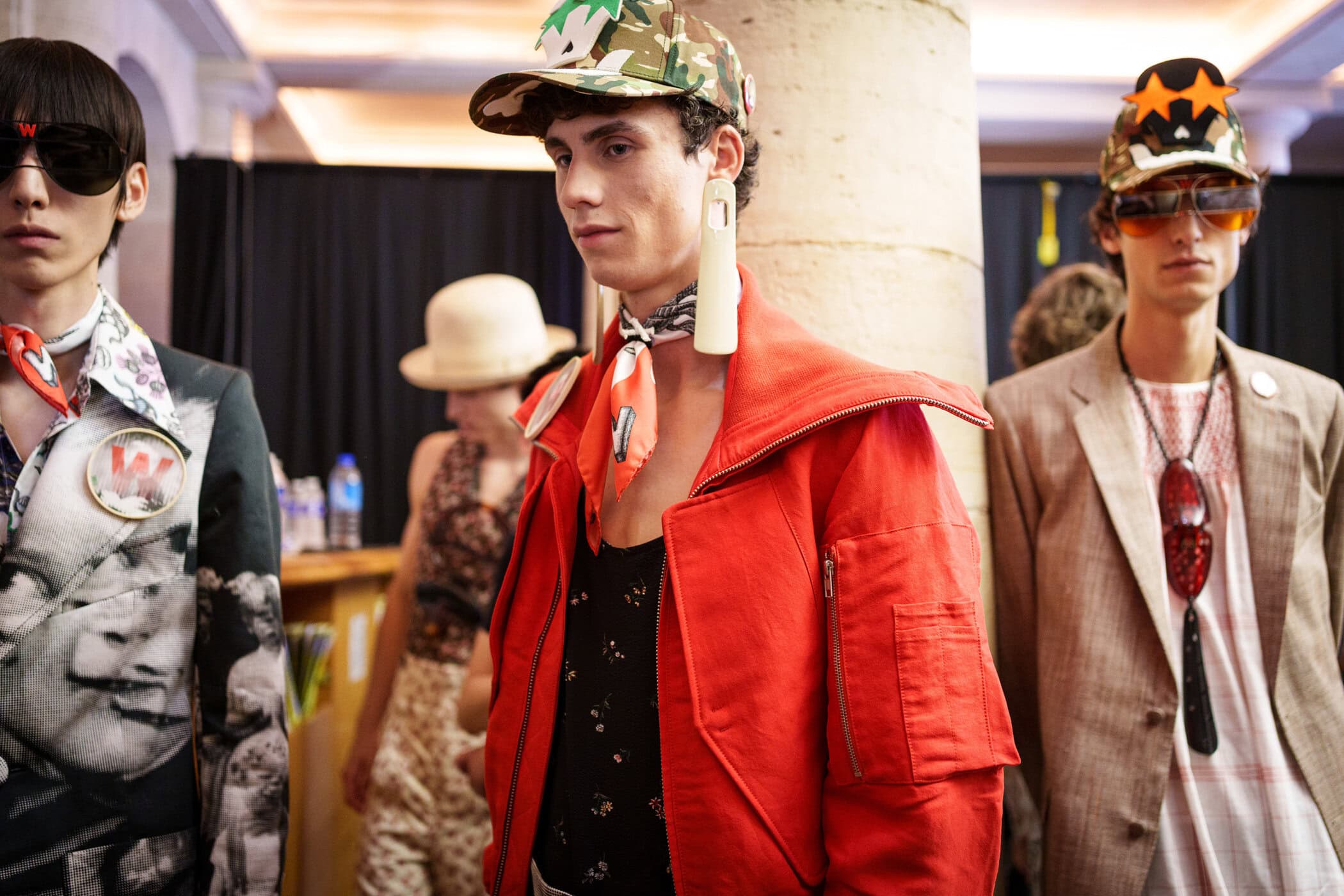 Walter Van Beirendonck Spring 2026 Men's Fashion Show Backstage