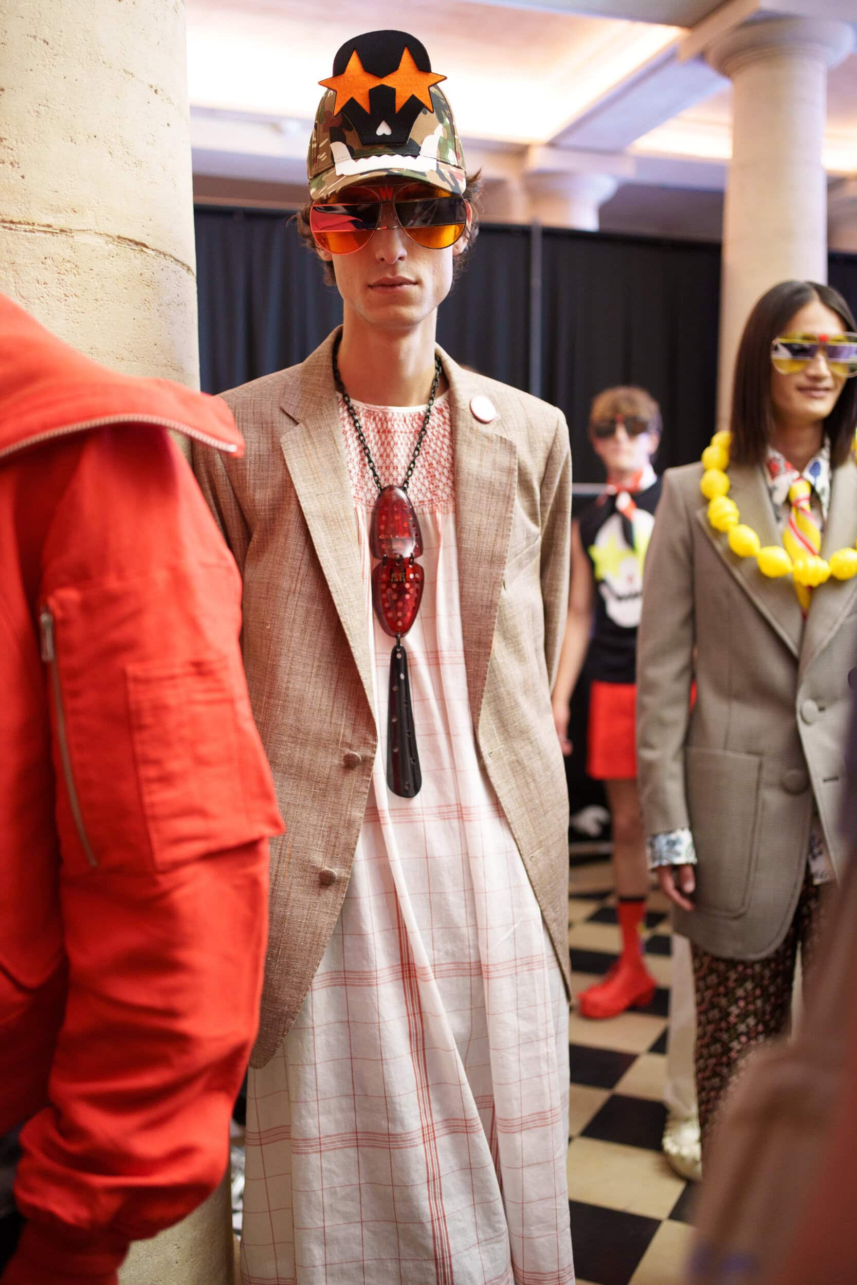 Walter Van Beirendonck Spring 2026 Men's Fashion Show Backstage