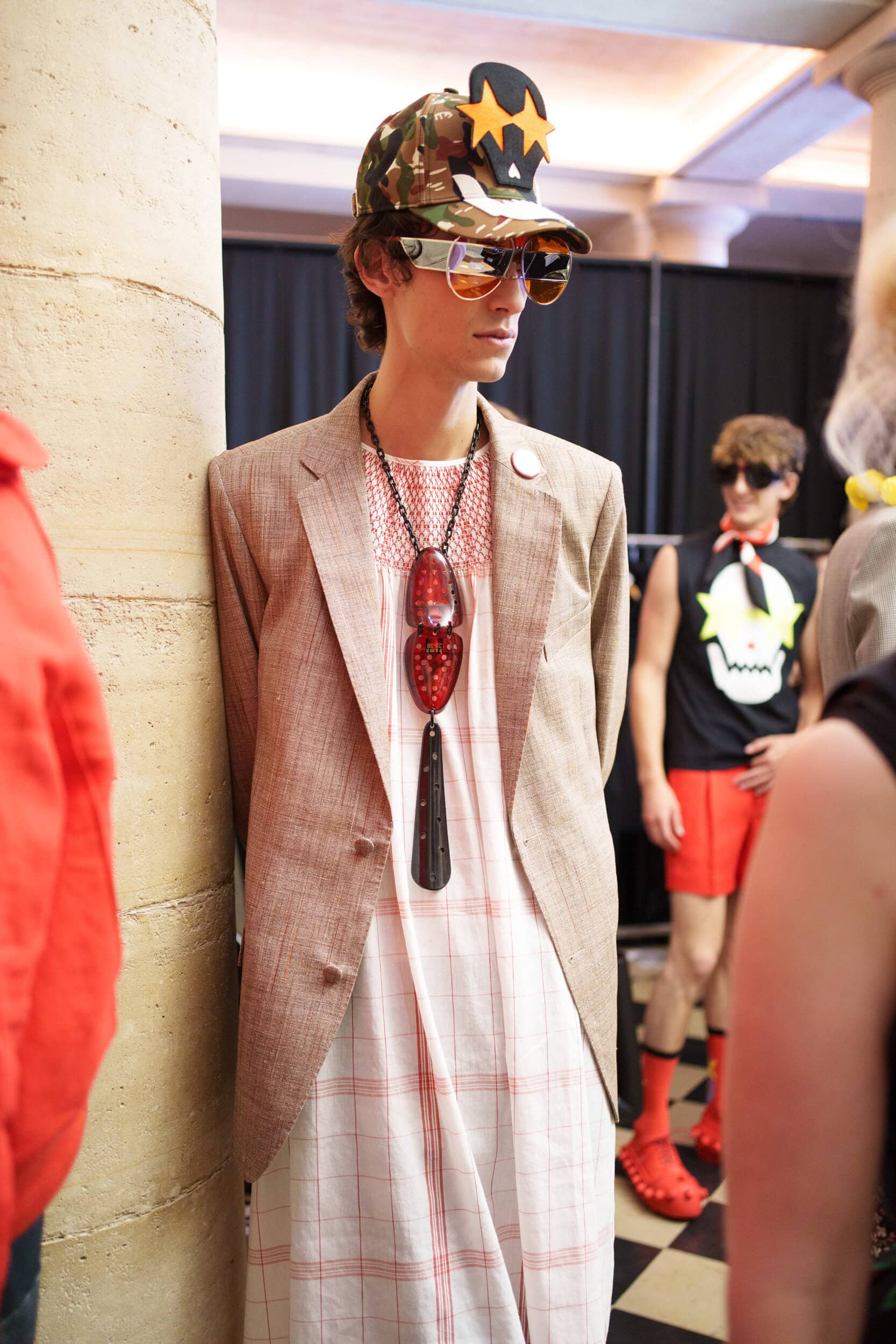 Walter Van Beirendonck Spring 2026 Men's Fashion Show Backstage