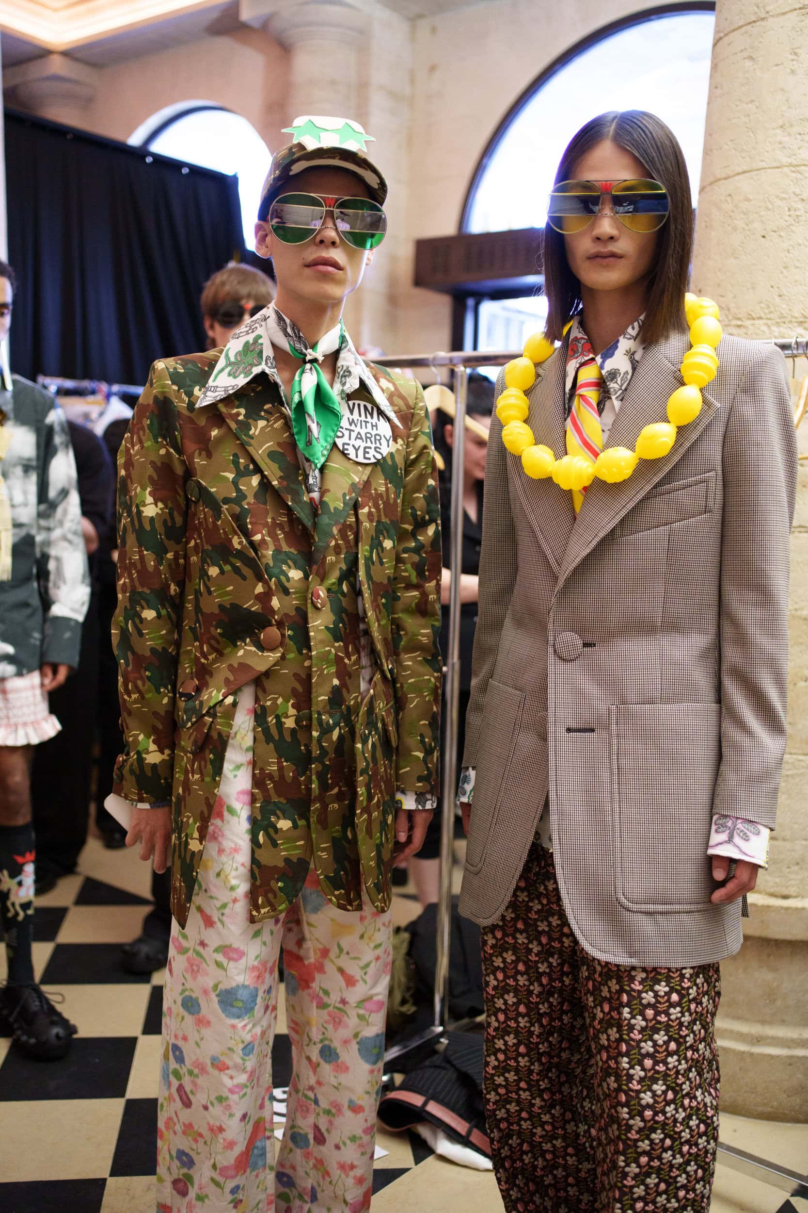 Walter Van Beirendonck Spring 2026 Men's Fashion Show Backstage