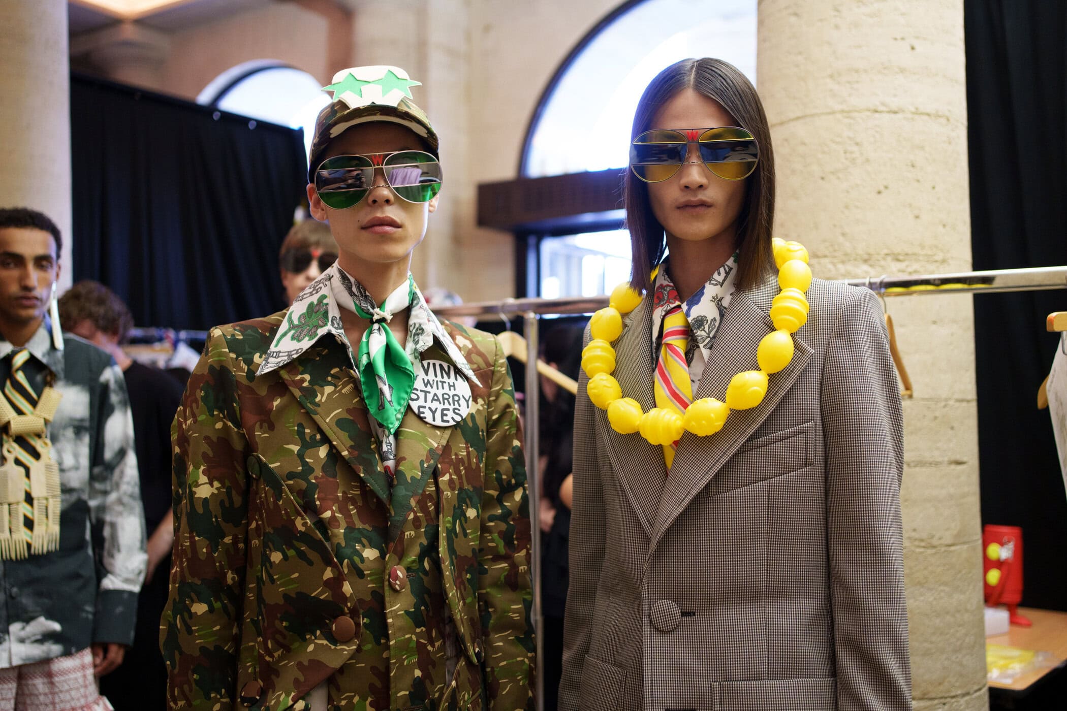 Walter Van Beirendonck Spring 2026 Men's Fashion Show Backstage