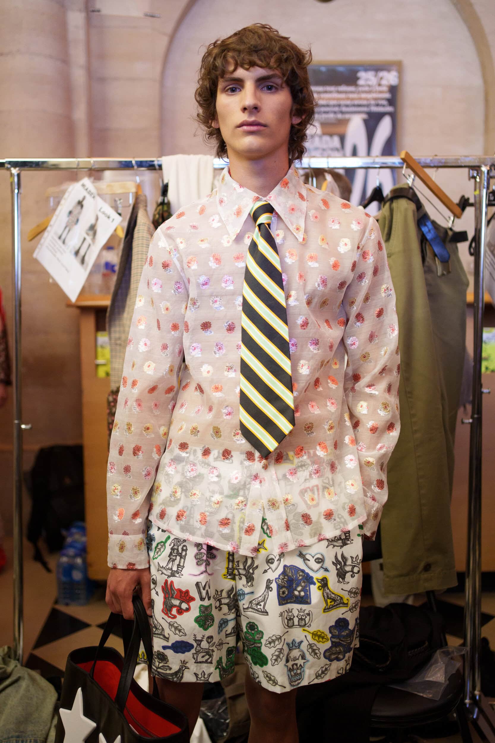 Walter Van Beirendonck Spring 2026 Men's Fashion Show Backstage