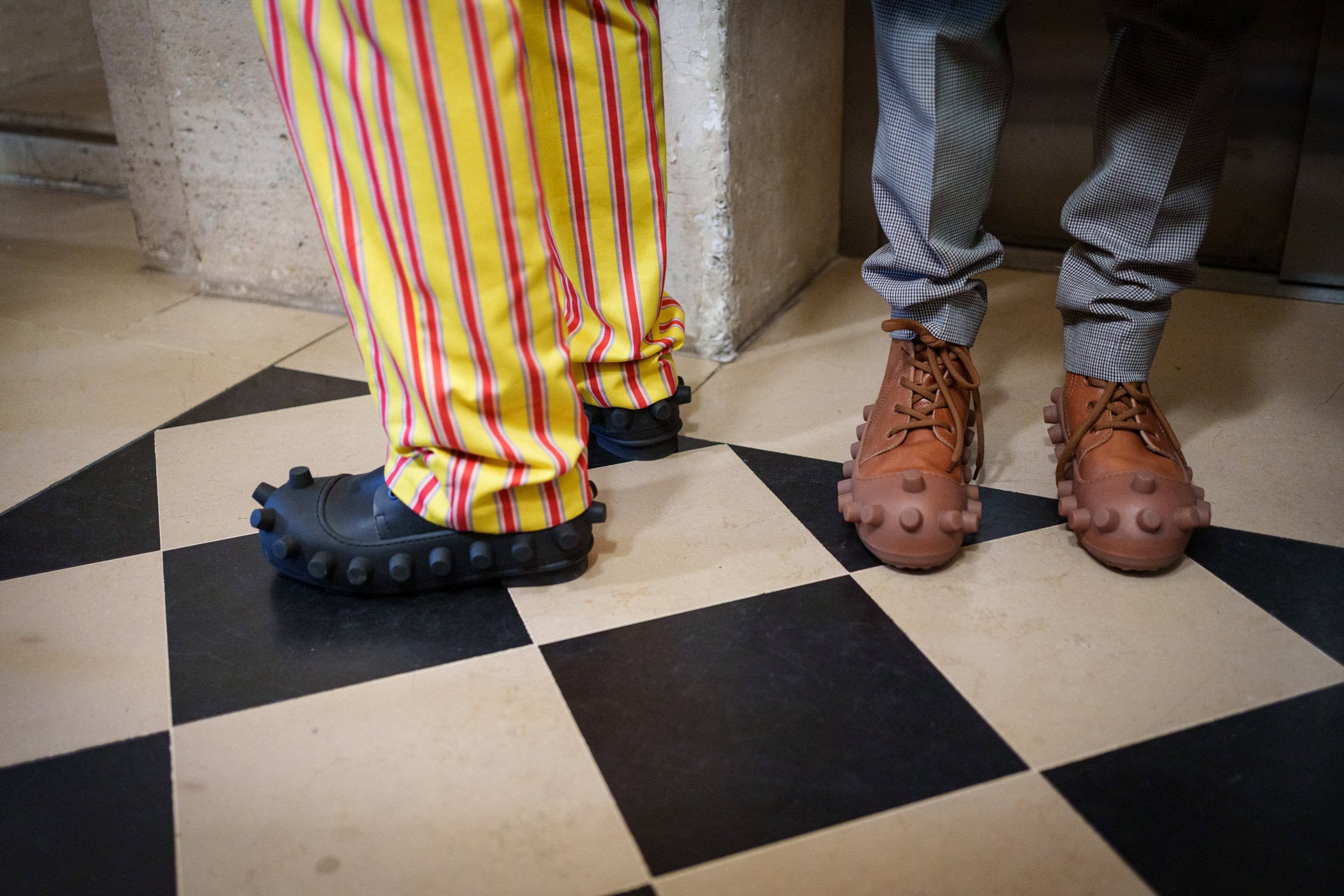 Walter Van Beirendonck Spring 2026 Men's Fashion Show Backstage
