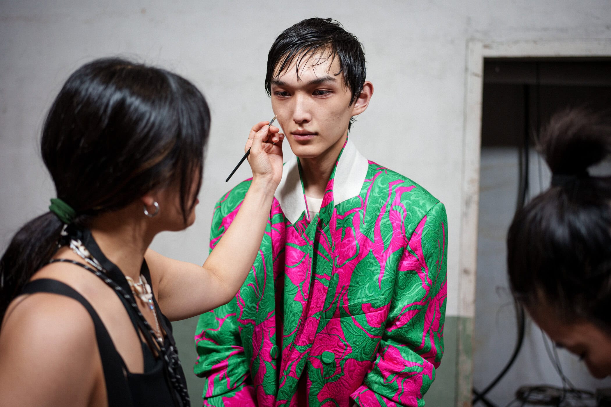 Dries Van Noten Spring 2026 Men's Fashion Show Backstage