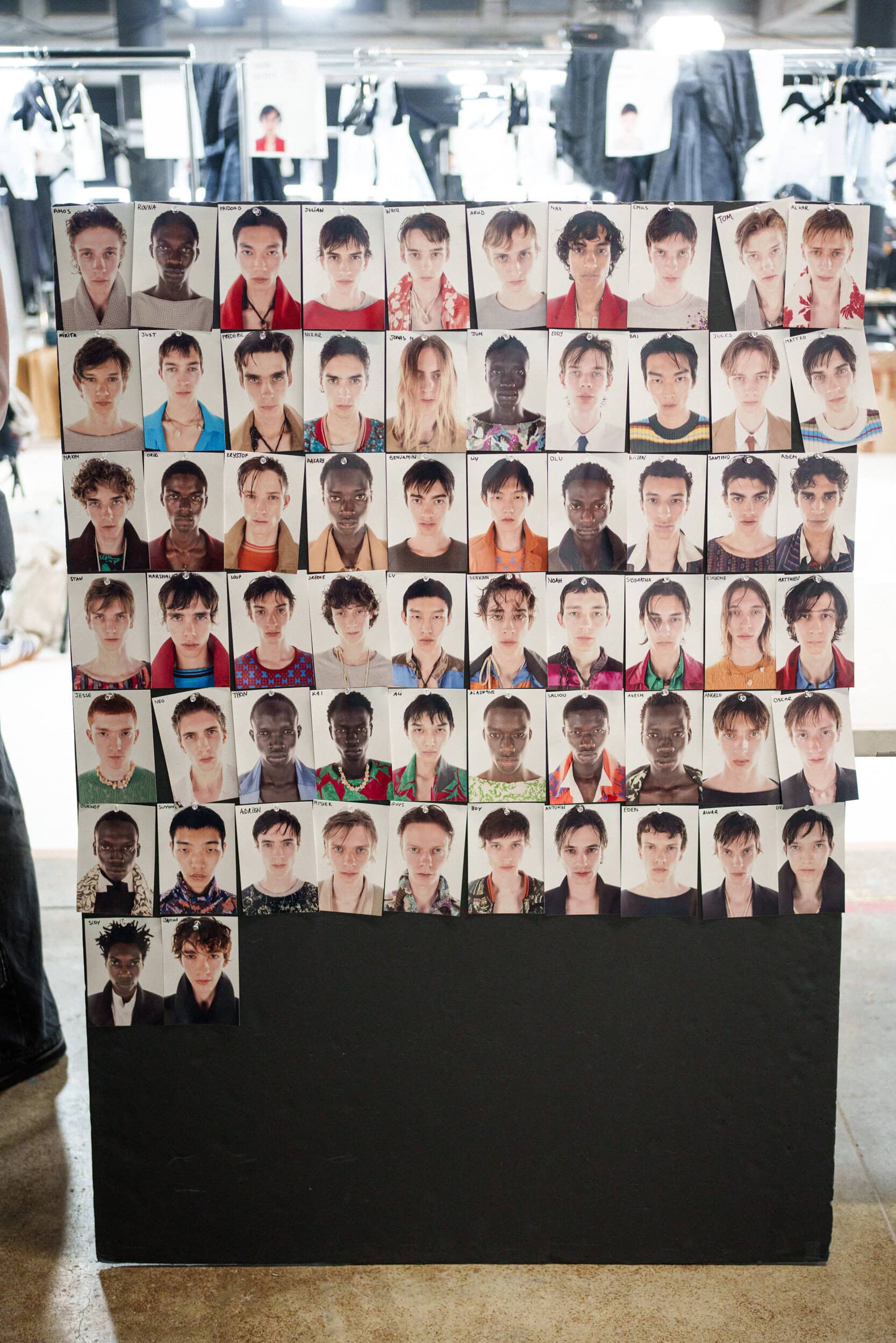 Dries Van Noten Spring 2026 Men's Fashion Show Backstage