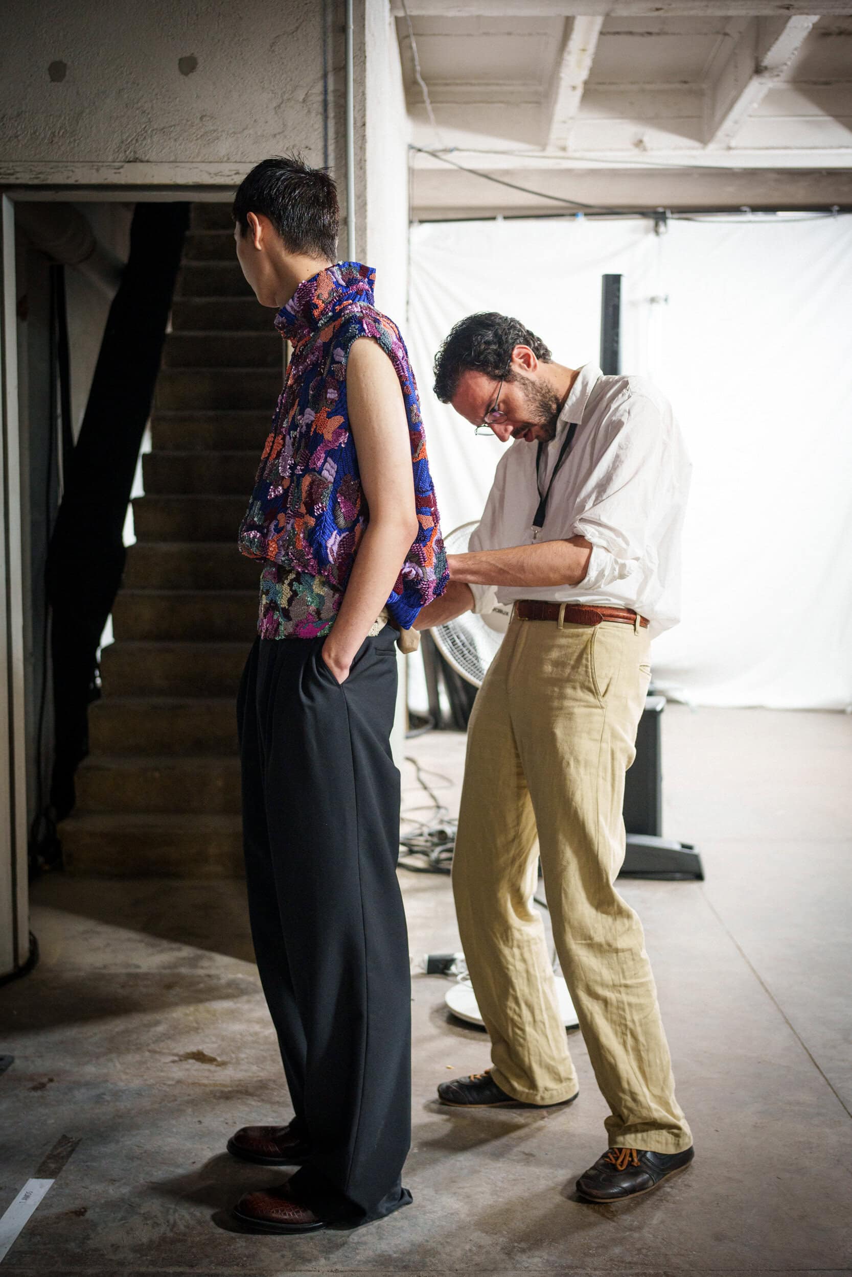 Dries Van Noten Spring 2026 Men's Fashion Show Backstage