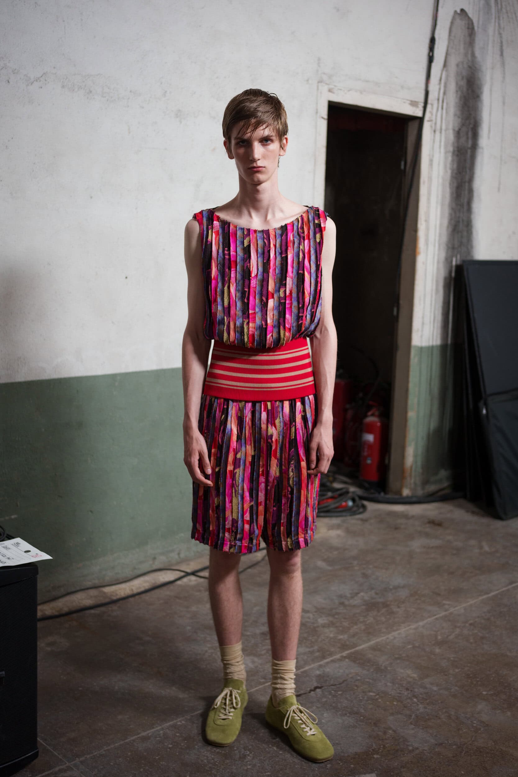 Dries Van Noten Spring 2026 Men's Fashion Show Backstage