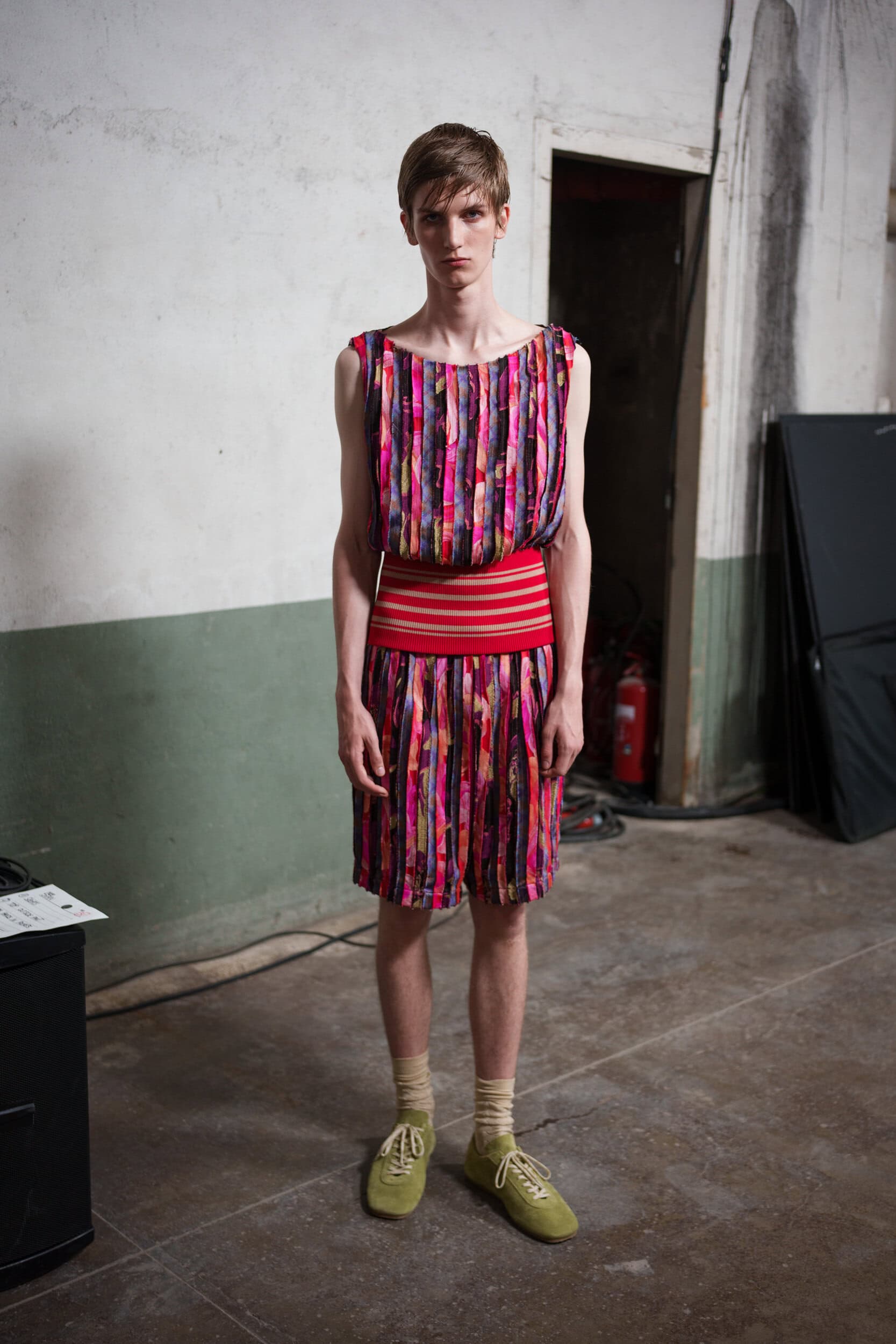 Dries Van Noten Spring 2026 Men's Fashion Show Backstage