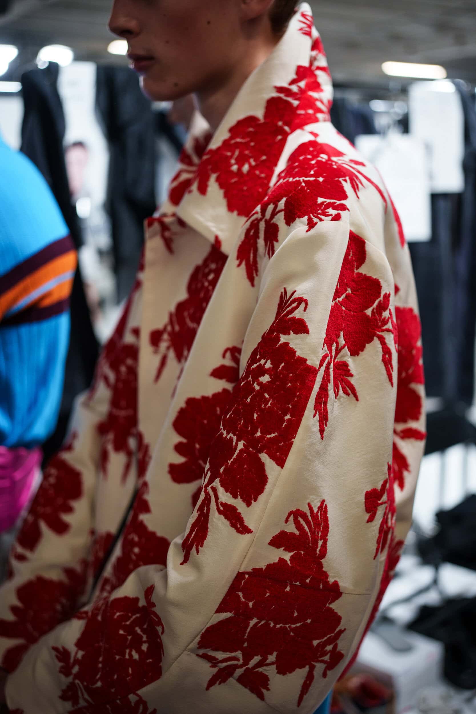 Dries Van Noten Spring 2026 Men's Fashion Show Backstage