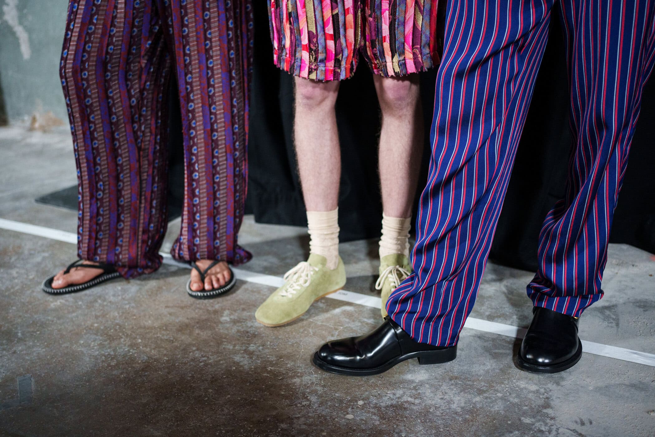 Dries Van Noten Spring 2026 Men's Fashion Show Backstage
