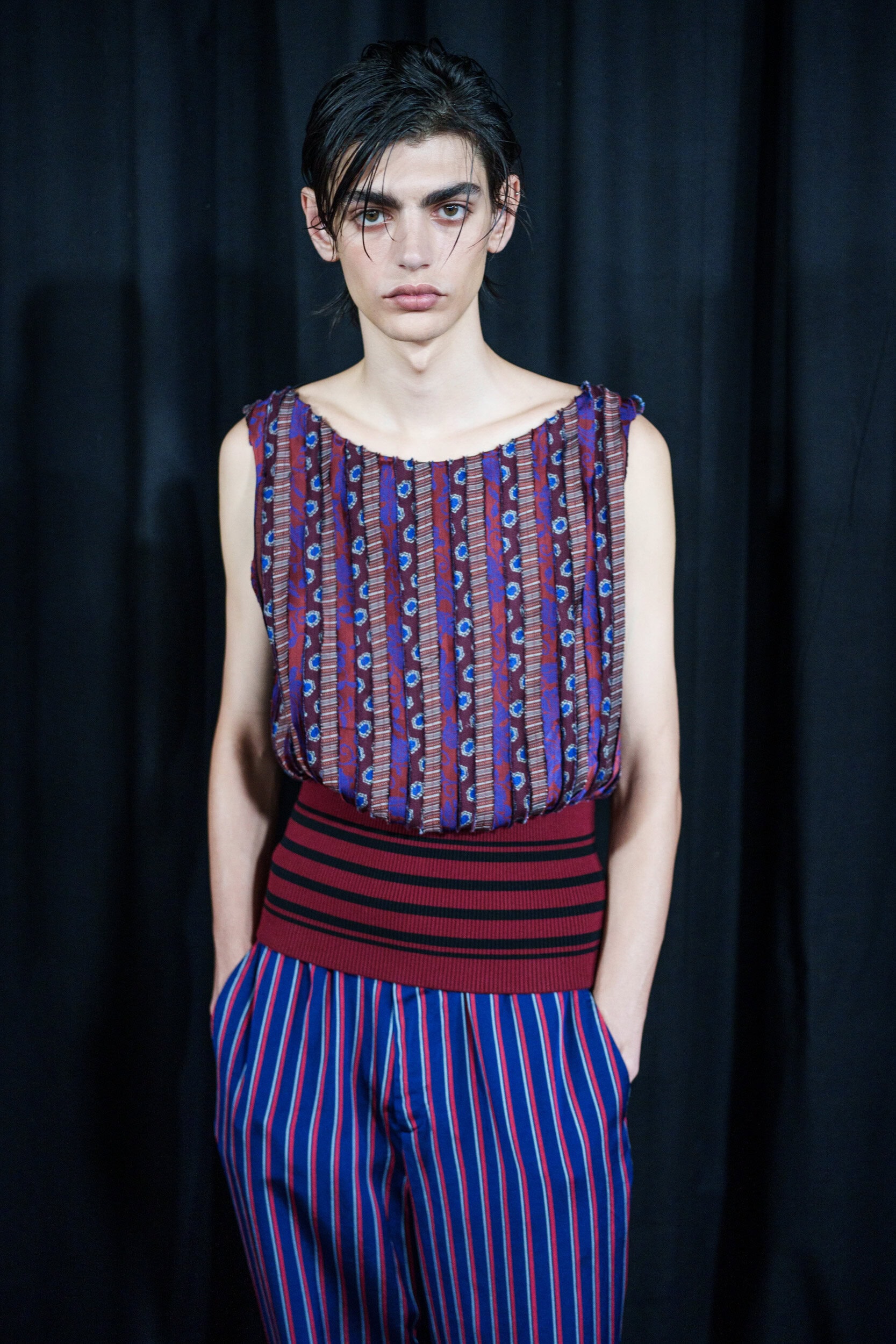 Dries Van Noten Spring 2026 Men's Fashion Show Backstage