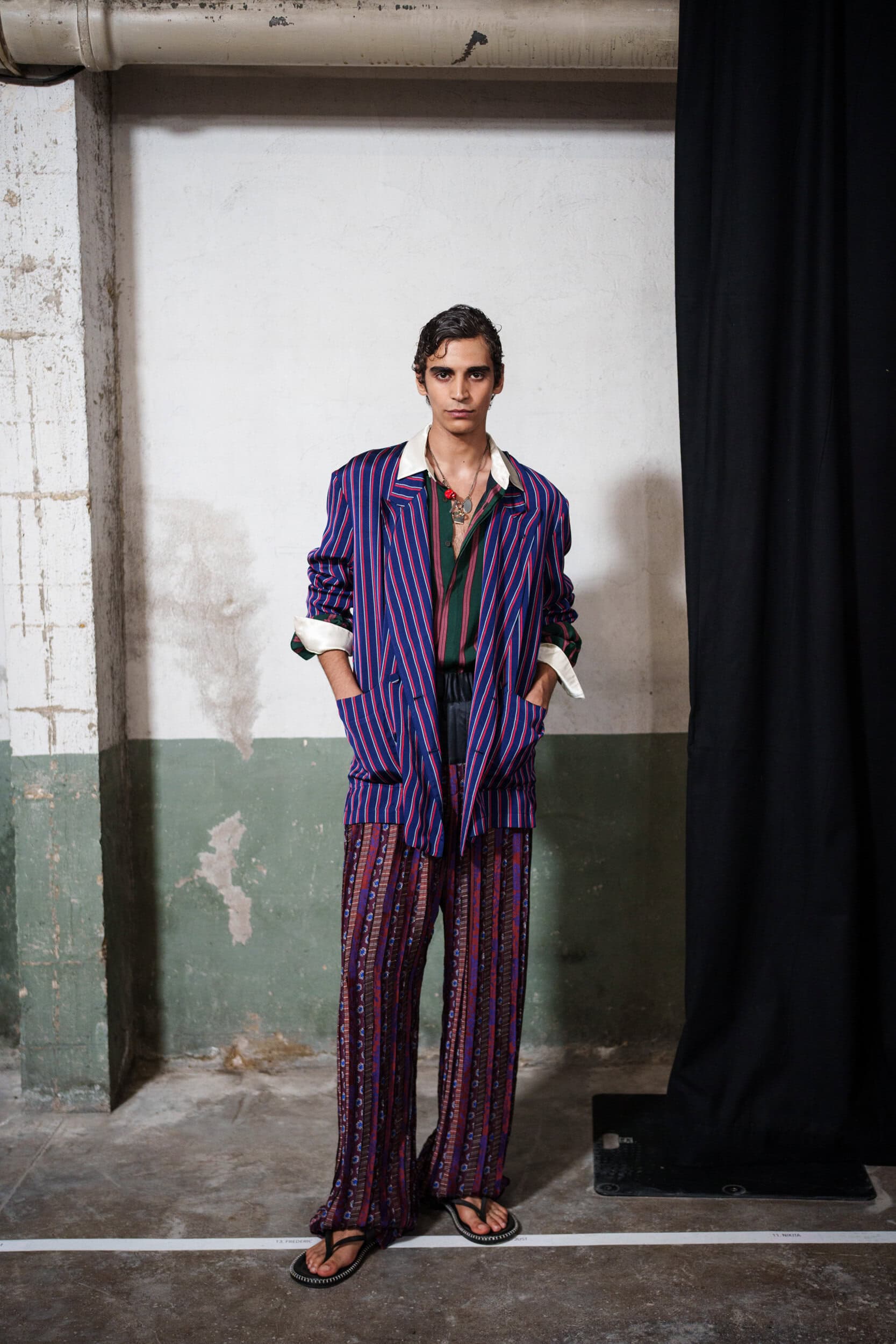 Dries Van Noten Spring 2026 Men's Fashion Show Backstage