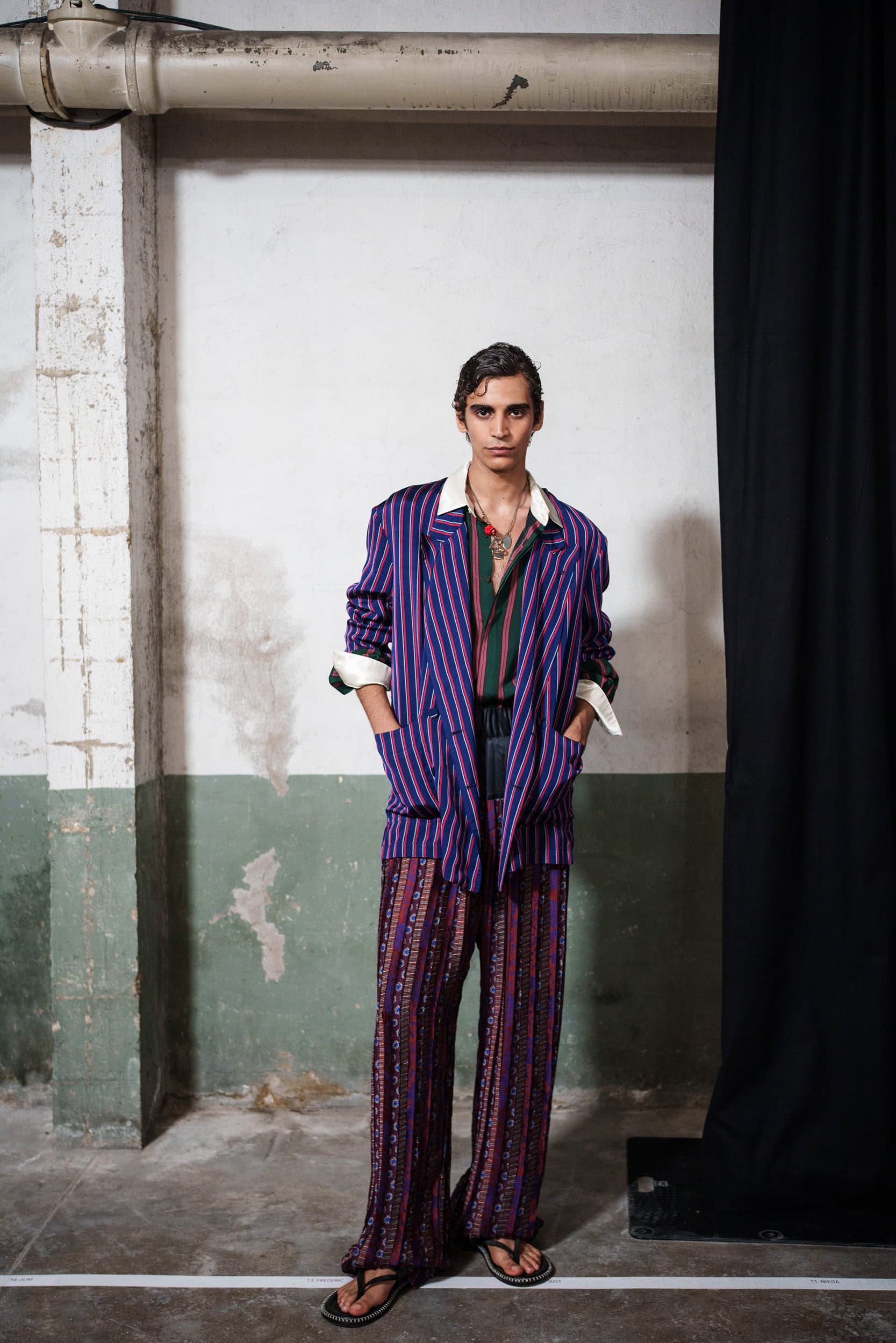 Dries Van Noten Spring 2026 Men's Fashion Show Backstage