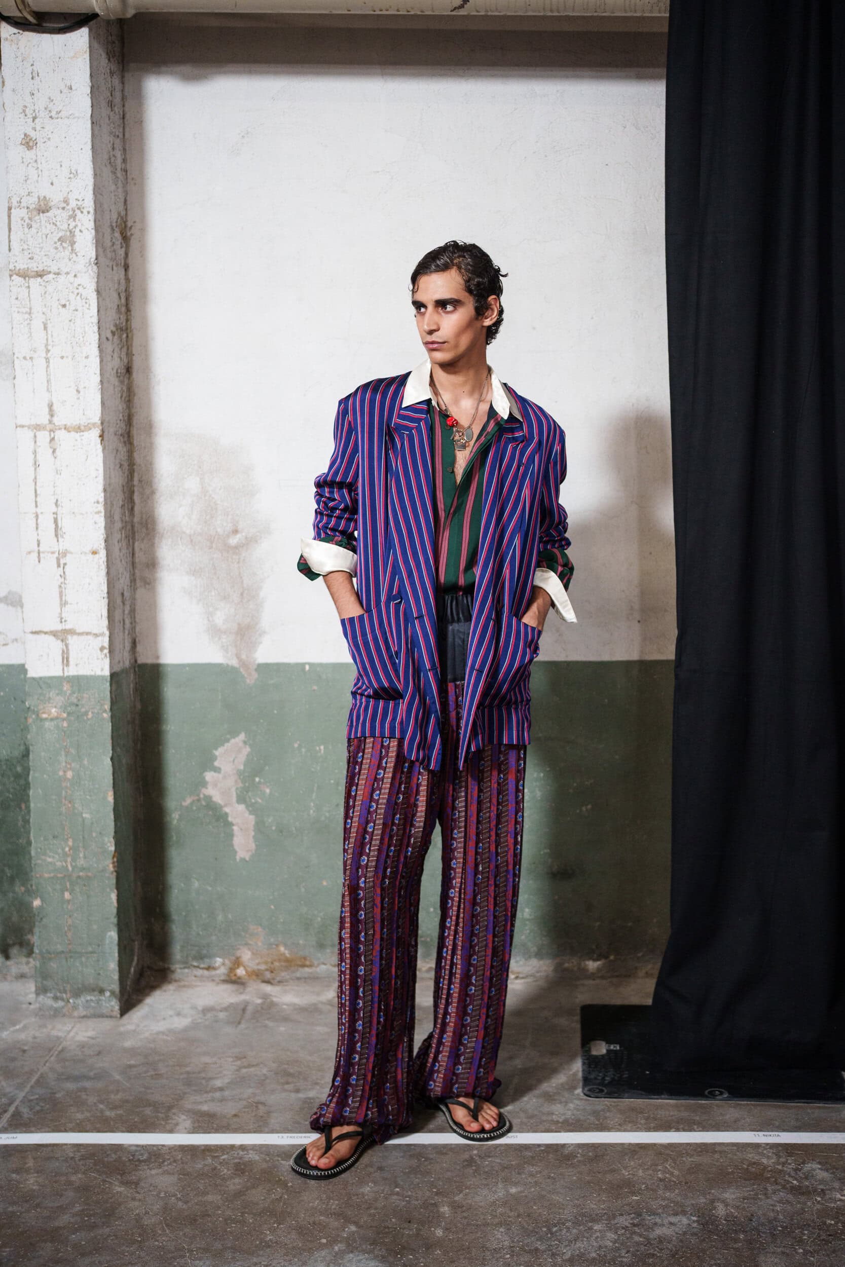 Dries Van Noten Spring 2026 Men's Fashion Show Backstage
