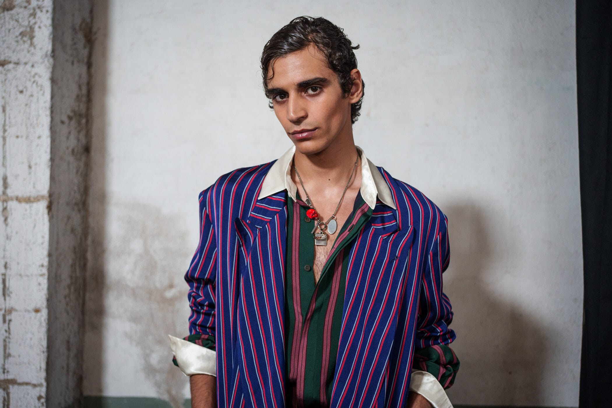 Dries Van Noten Spring 2026 Men's Fashion Show Backstage