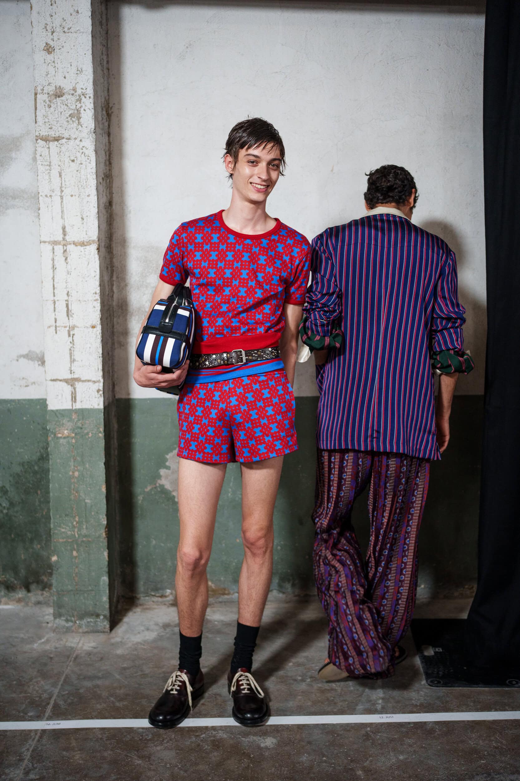Dries Van Noten Spring 2026 Men's Fashion Show Backstage