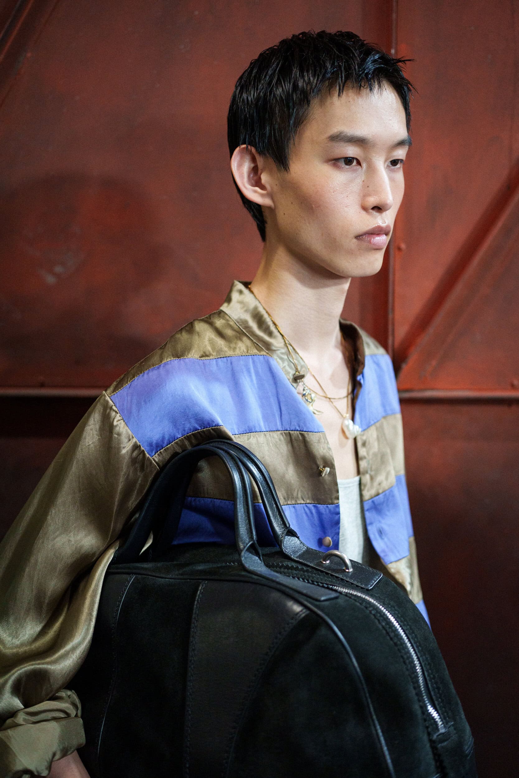 Dries Van Noten Spring 2026 Men's Fashion Show Backstage
