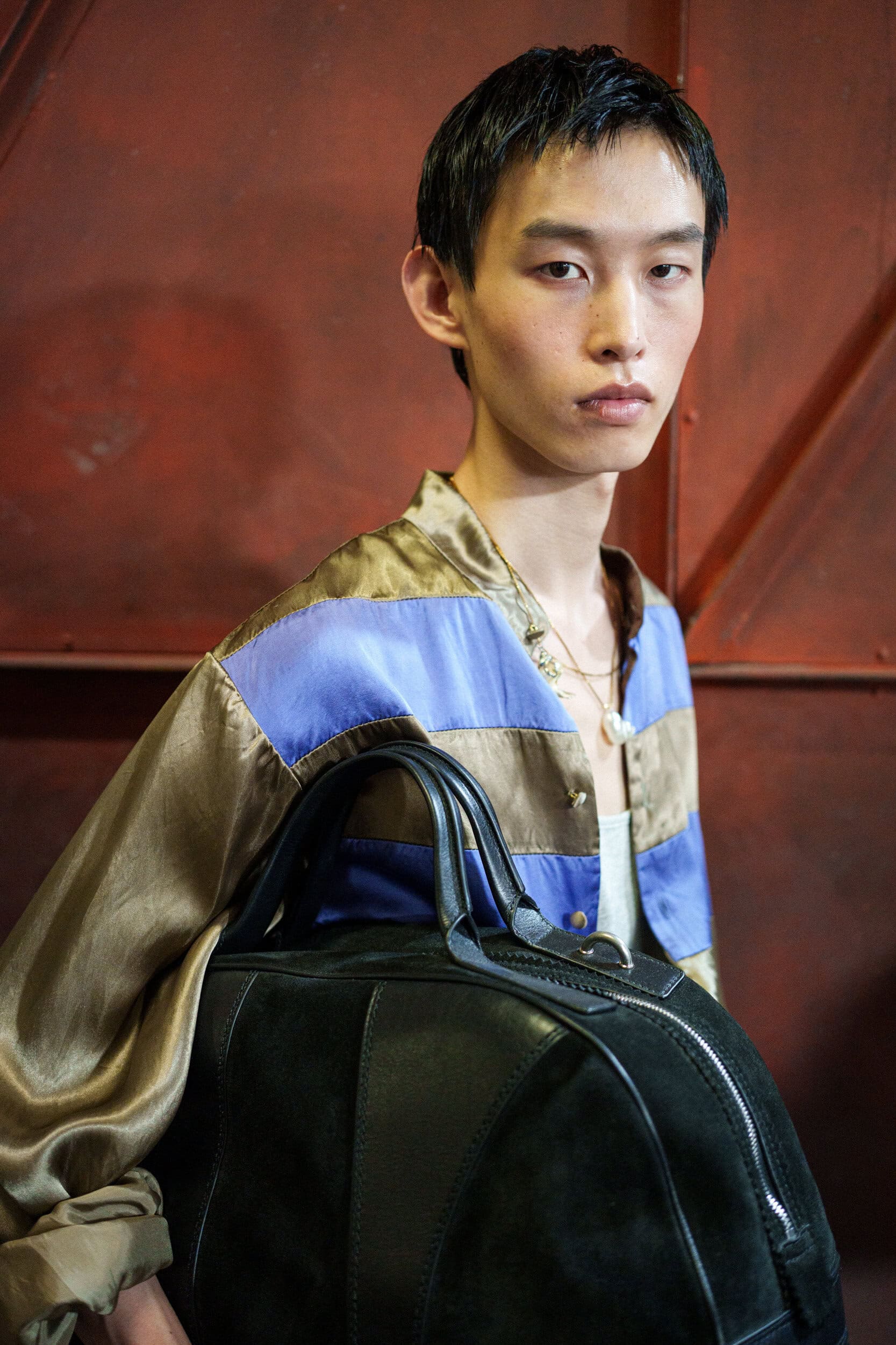Dries Van Noten Spring 2026 Men's Fashion Show Backstage