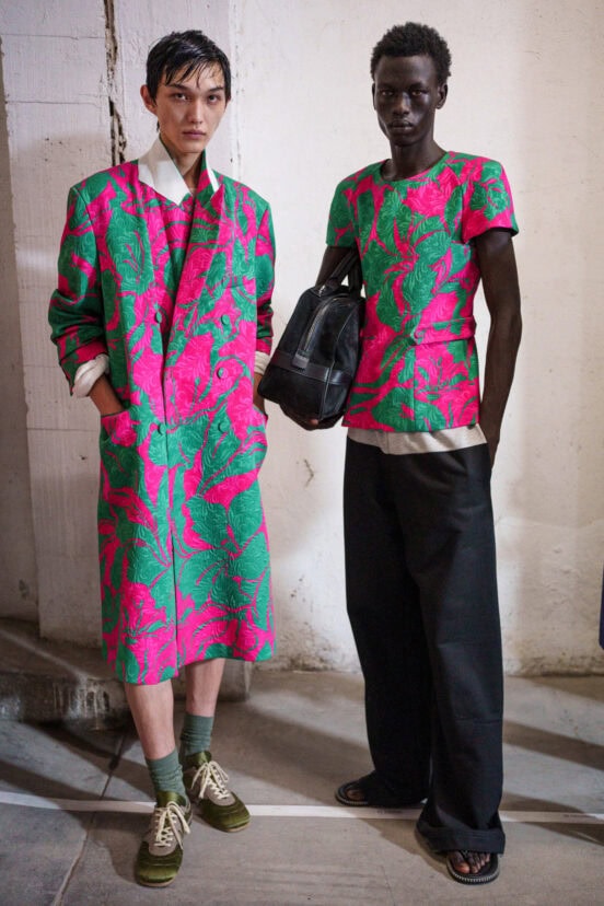 Dries Van Noten Spring 2026 Men's Fashion Show Backstage