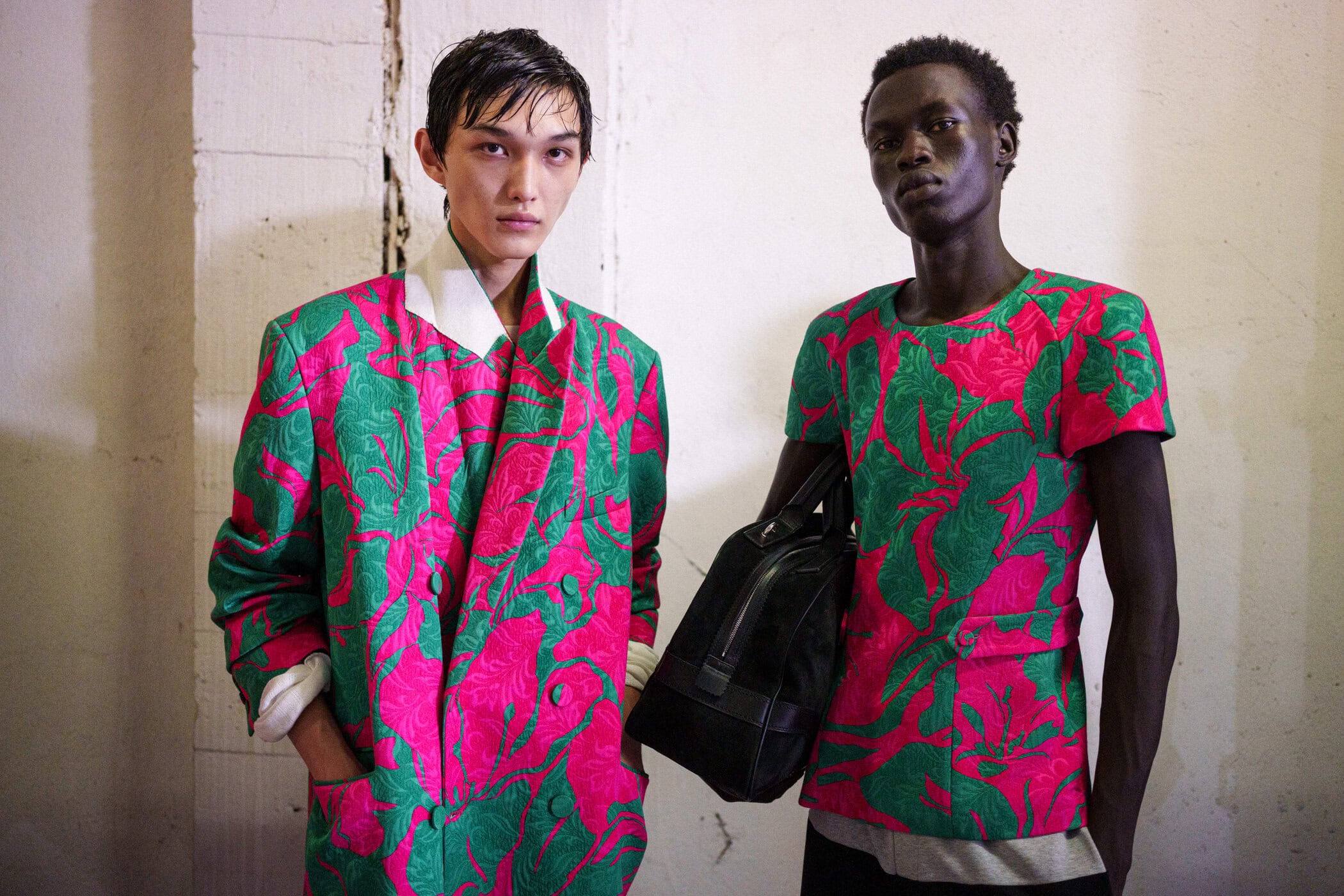 Dries Van Noten Spring 2026 Men's Fashion Show Backstage