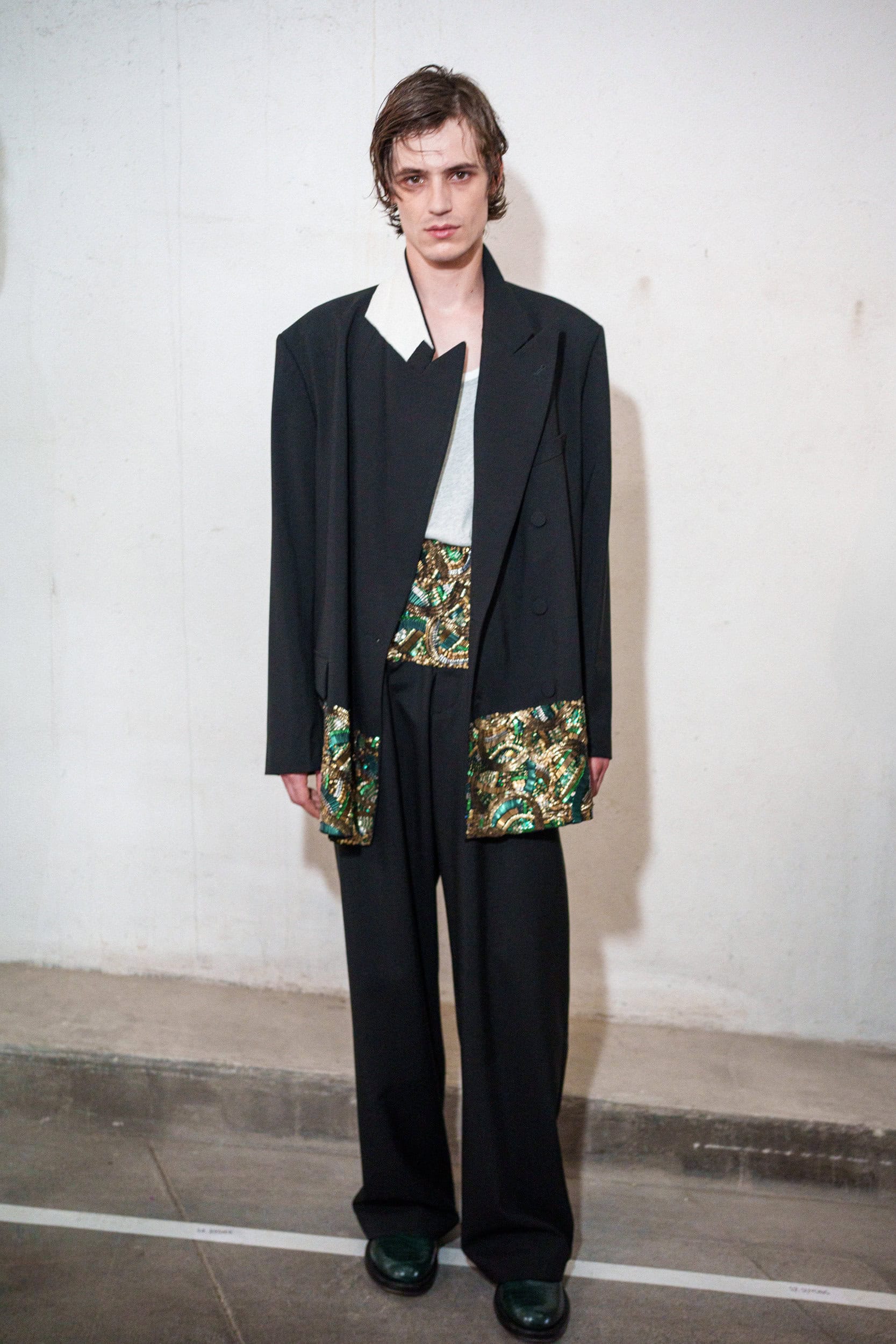 Dries Van Noten Spring 2026 Men's Fashion Show Backstage