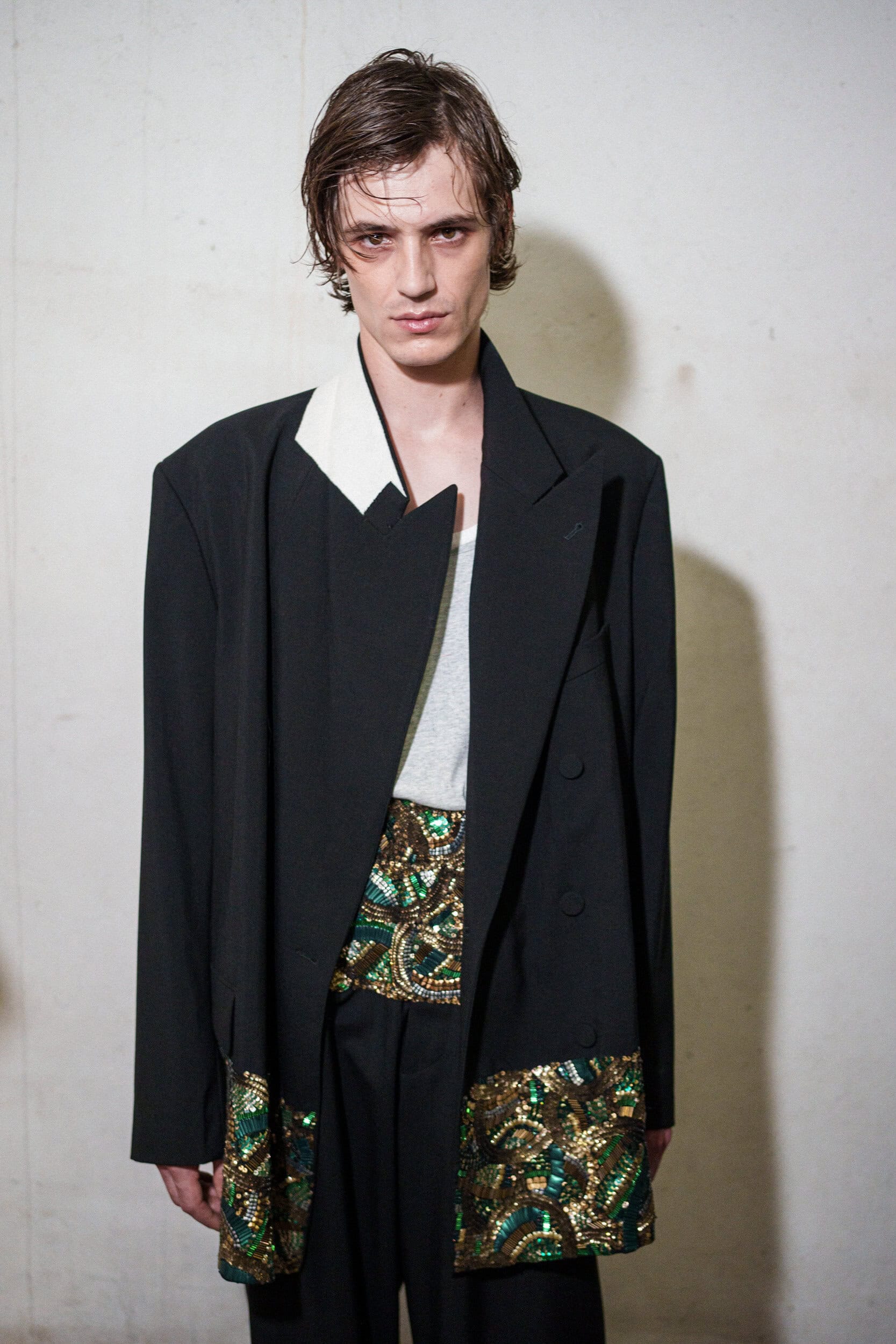 Dries Van Noten Spring 2026 Men's Fashion Show Backstage