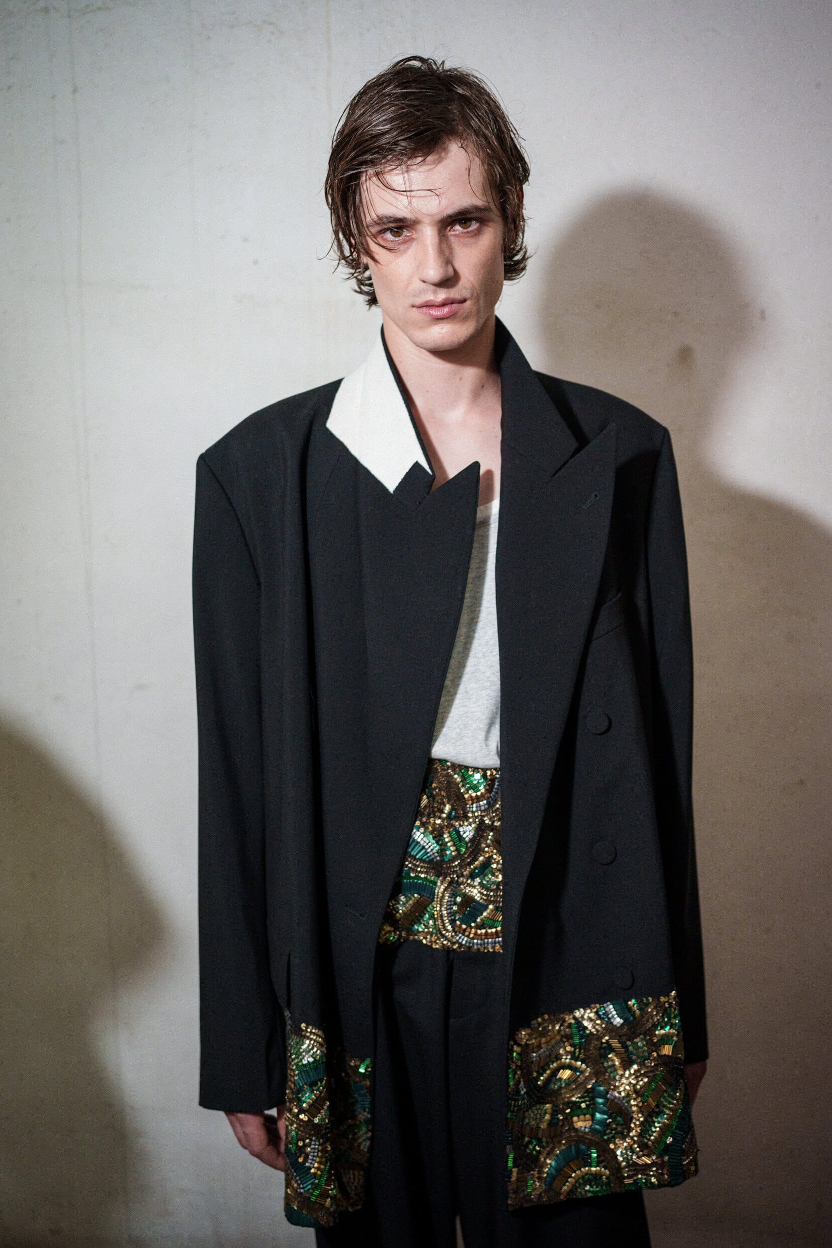 Dries Van Noten Spring 2026 Men's Fashion Show Backstage