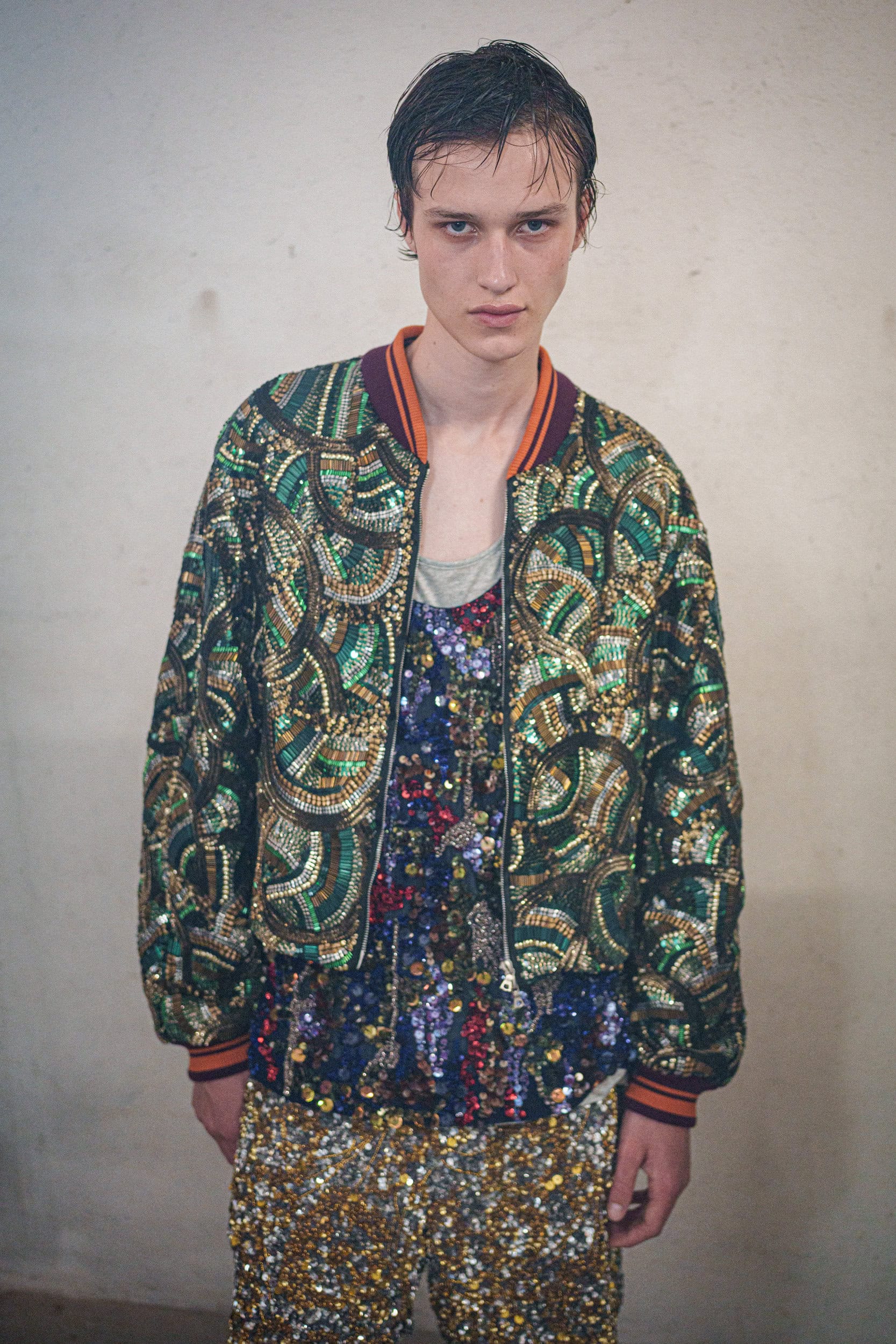 Dries Van Noten Spring 2026 Men's Fashion Show Backstage
