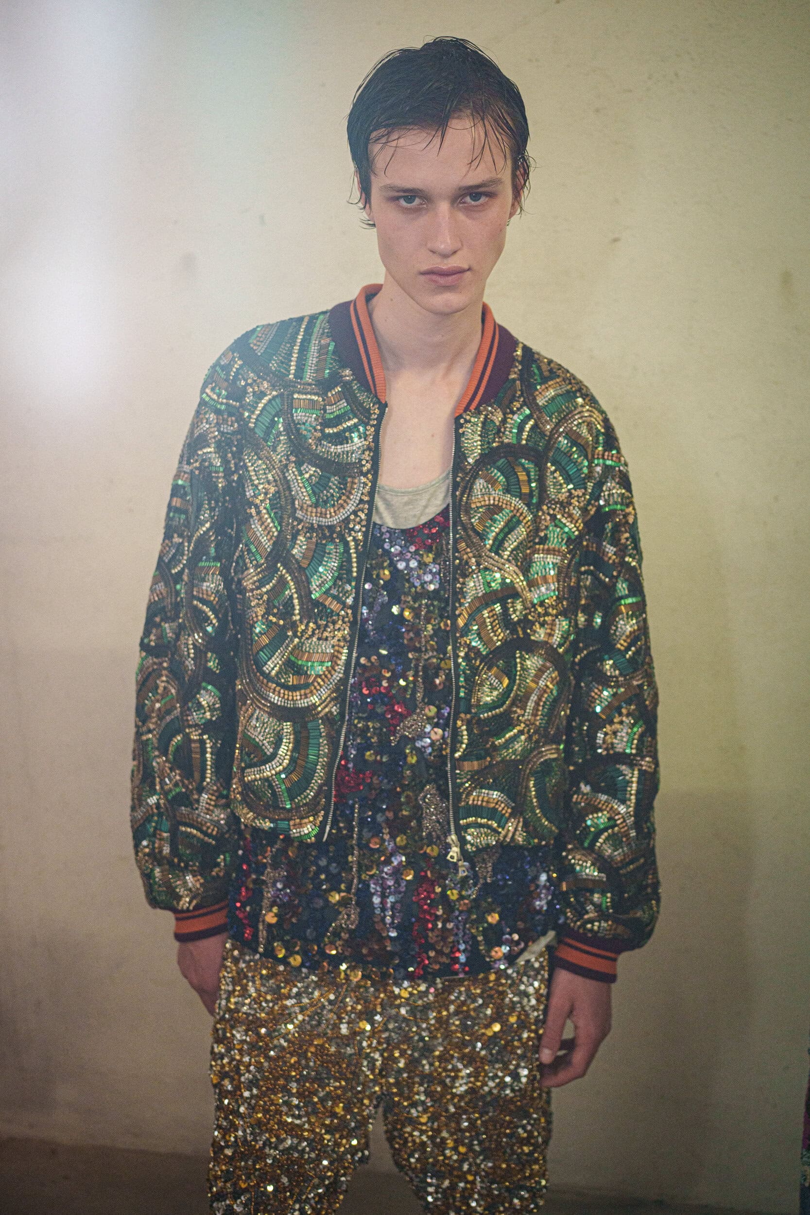 Dries Van Noten Spring 2026 Men's Fashion Show Backstage