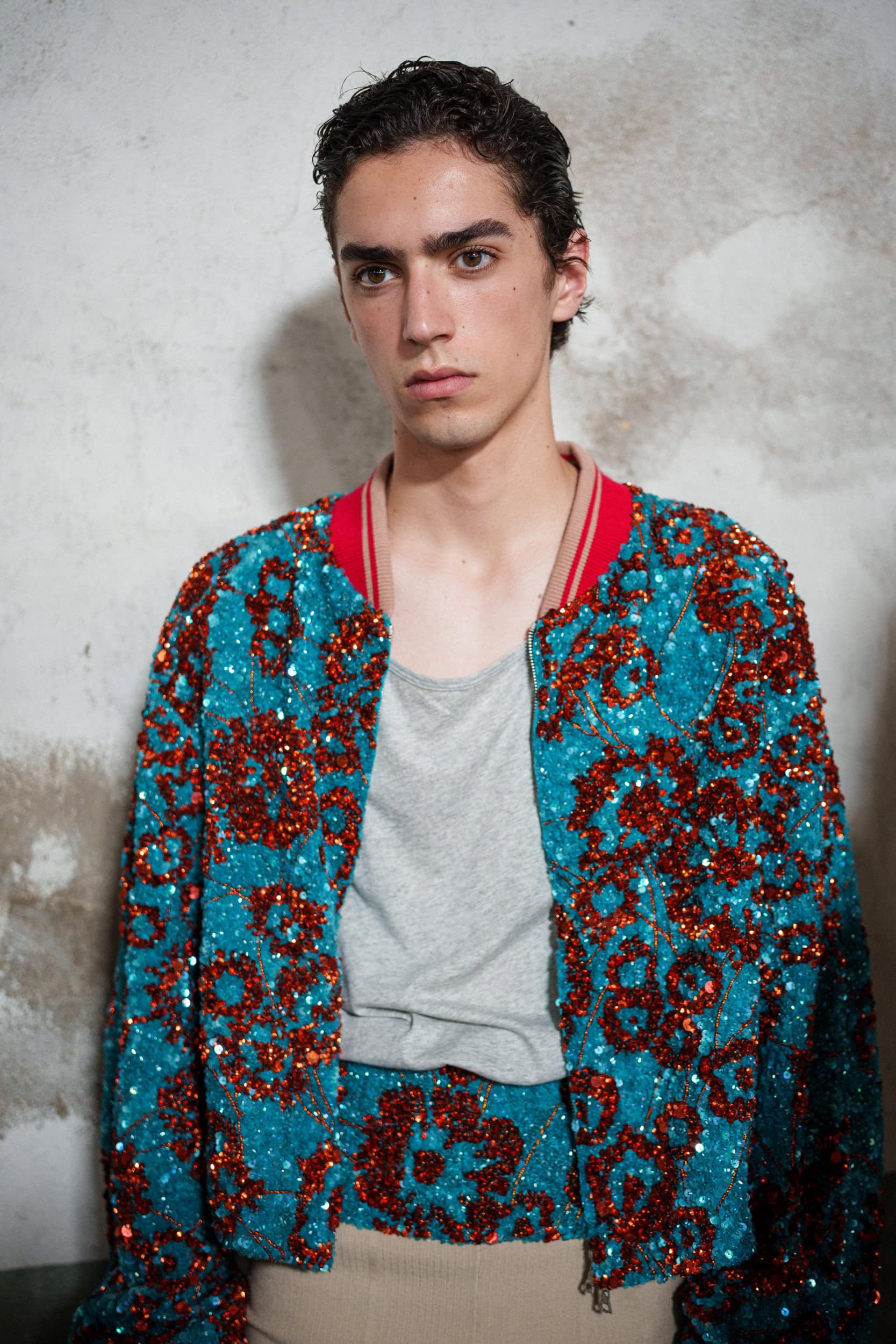 Dries Van Noten Spring 2026 Men's Fashion Show Backstage