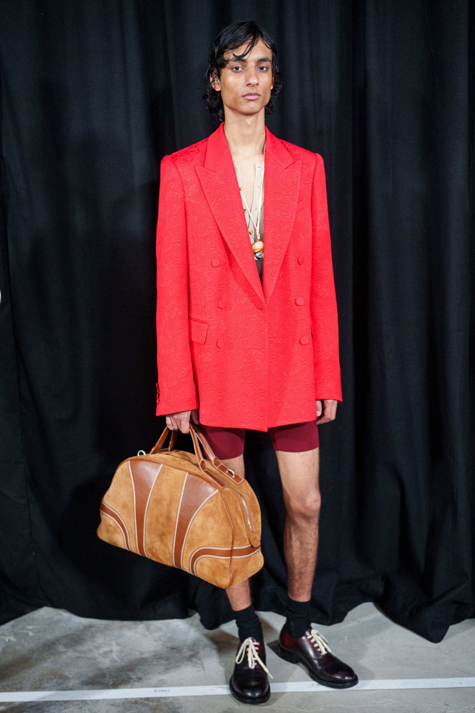 Dries Van Noten Spring 2026 Men's Fashion Show Backstage