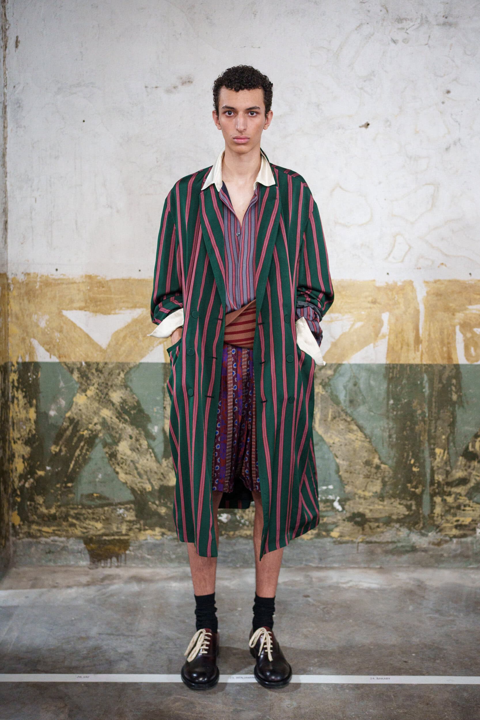 Dries Van Noten Spring 2026 Men's Fashion Show Backstage