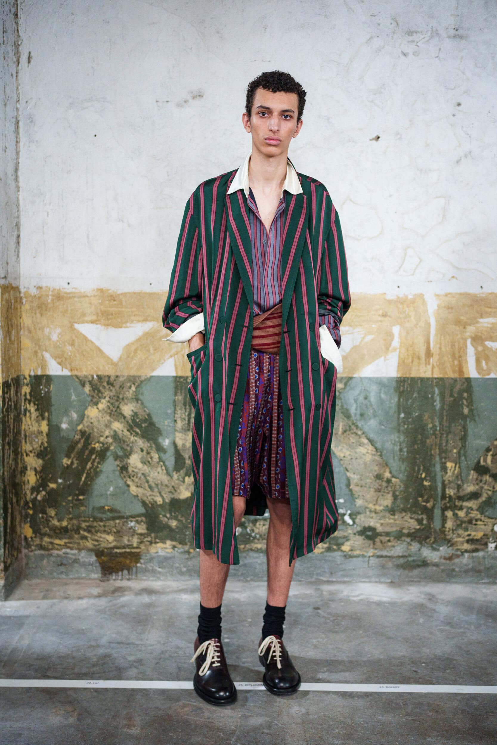 Dries Van Noten Spring 2026 Men's Fashion Show Backstage