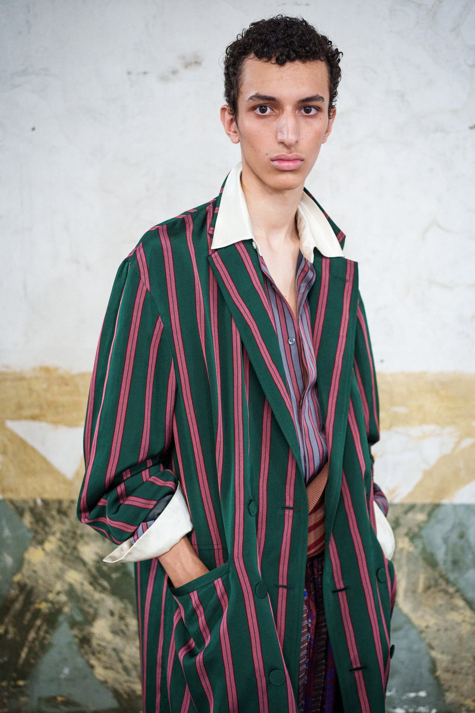 Dries Van Noten Spring 2026 Men's Fashion Show Backstage